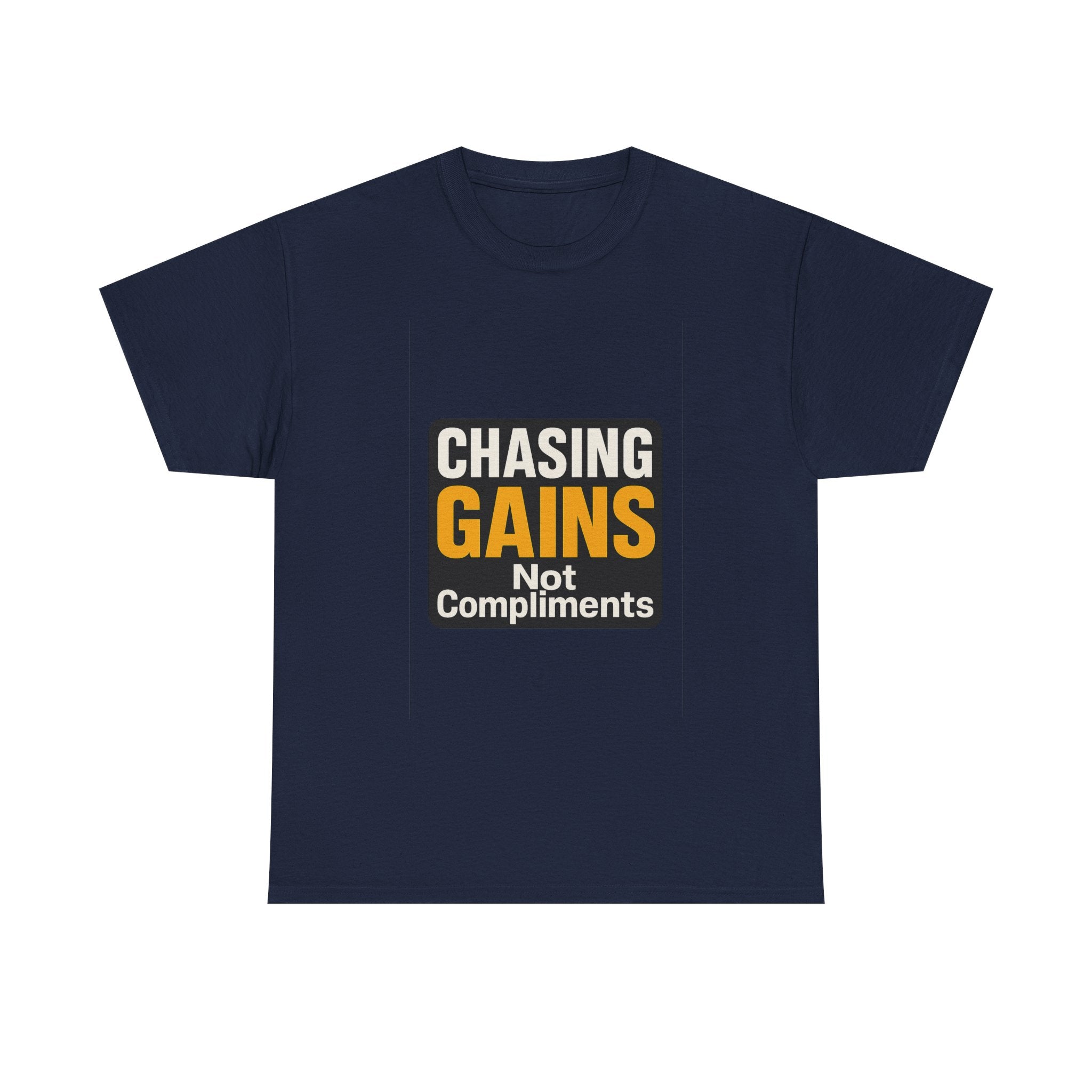 For The Gains Obviously T-Shirt | Funny Gym Motivation | Graphic Tee