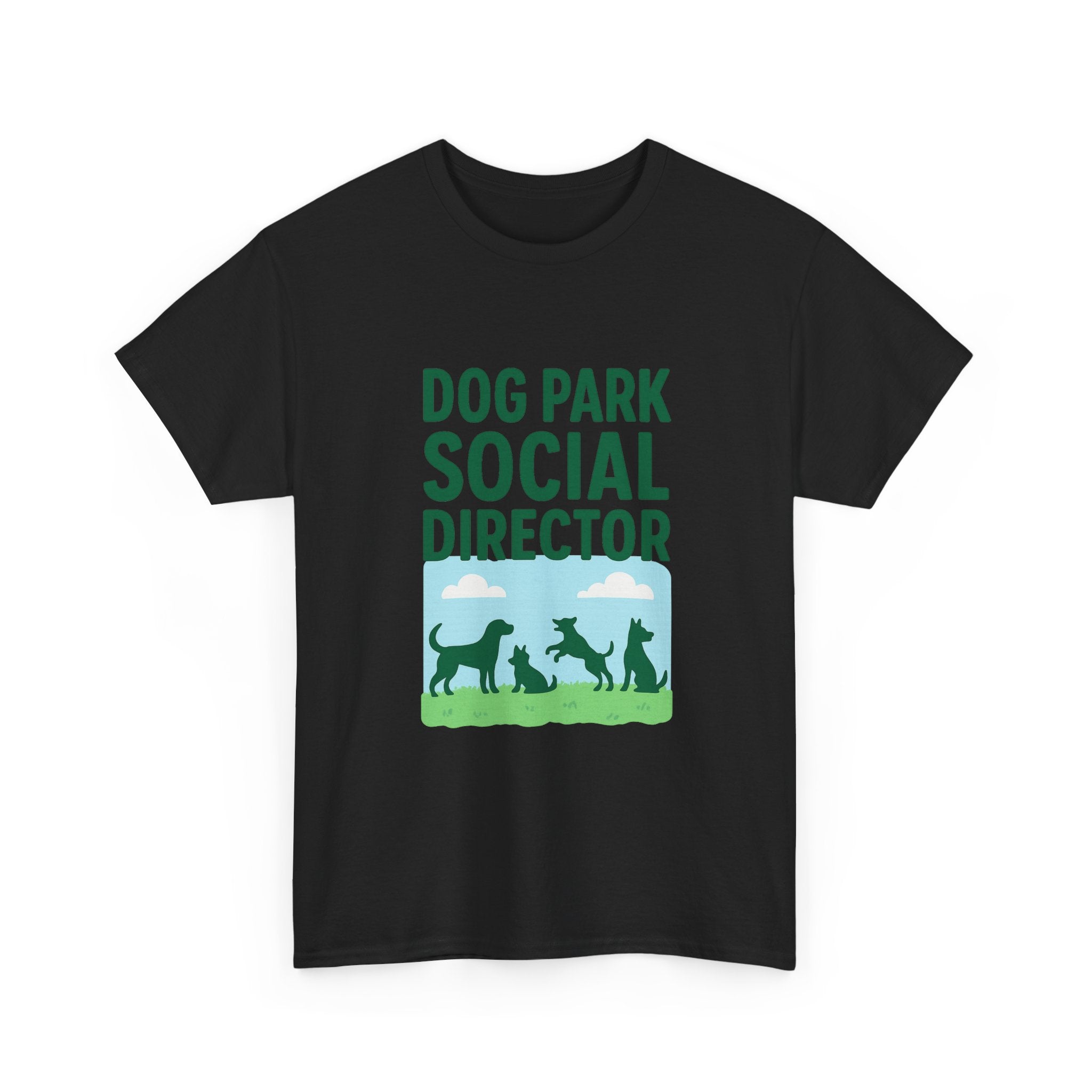 Dog Park Social Director T-Shirt | Dog Lover Gift | Graphic Tee