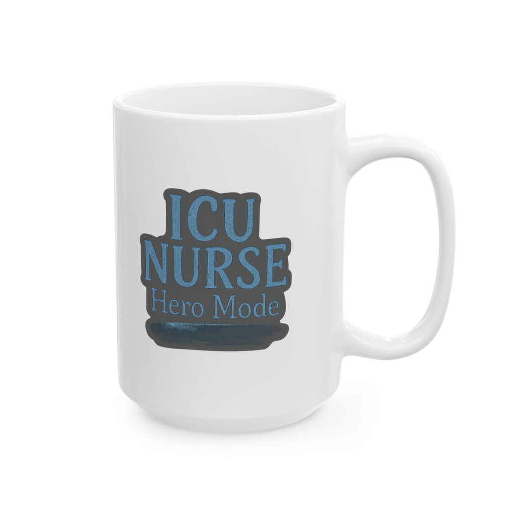ICU Nurse Saving Lives One Cup At A Time Coffee Mug | Nurse Appreciation | Ceramic Mug