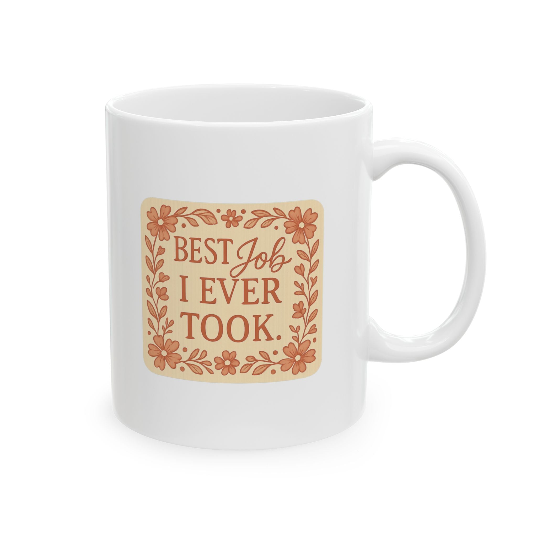 Grandma Of Grands The Best Job I Ever Took Coffee Mug | Gift for Grandma | Ceramic Mug