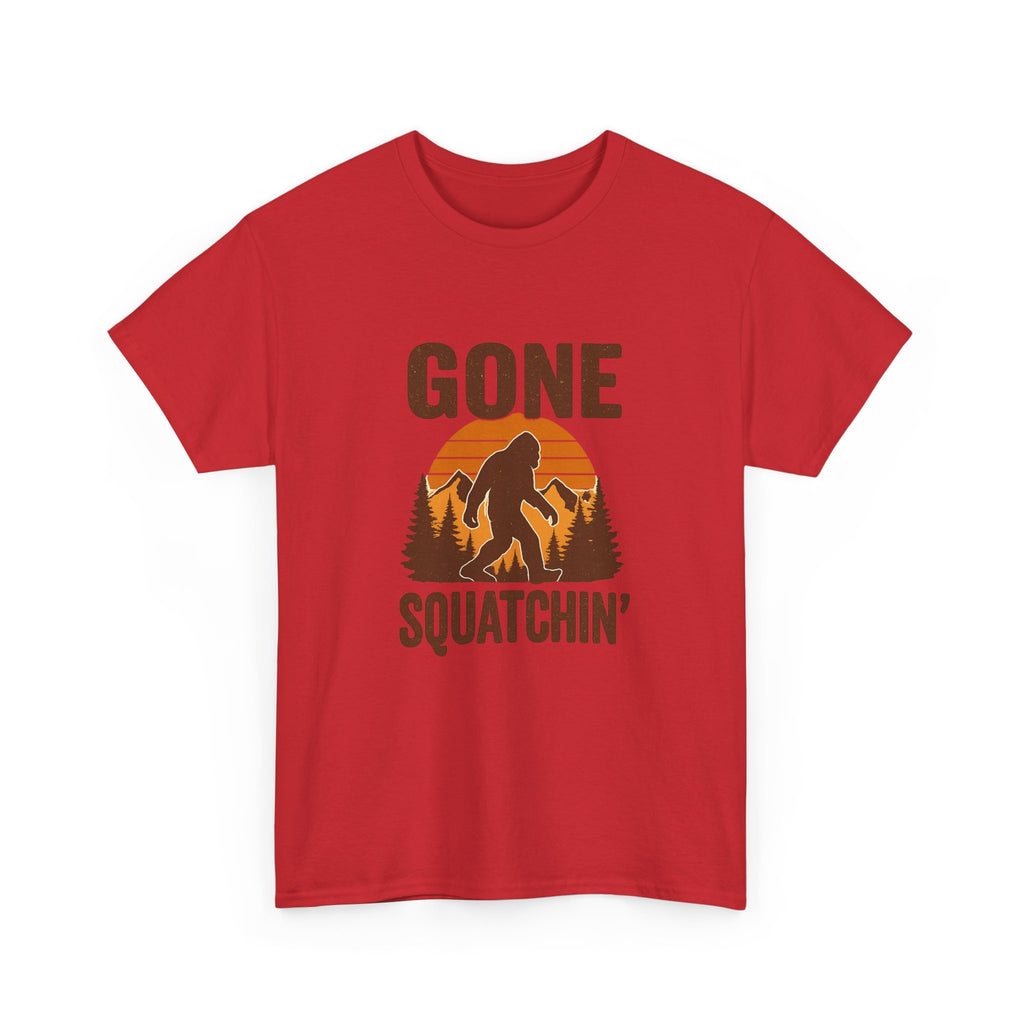Gone Squatchin Classic Bigfoot T-Shirt | Unique Gift | Graphic Tee