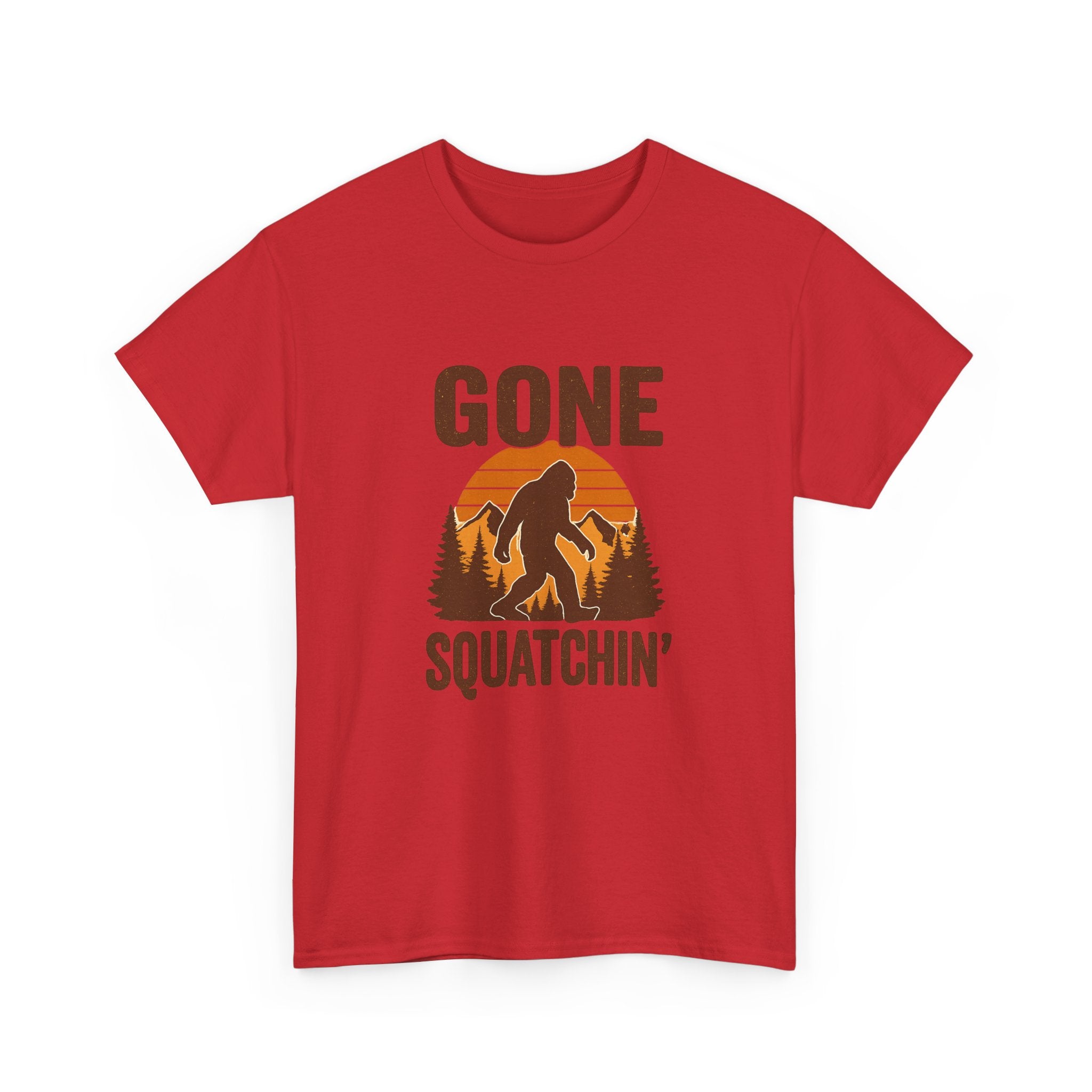 Gone Squatchin Classic Bigfoot T-Shirt | Unique Gift | Graphic Tee