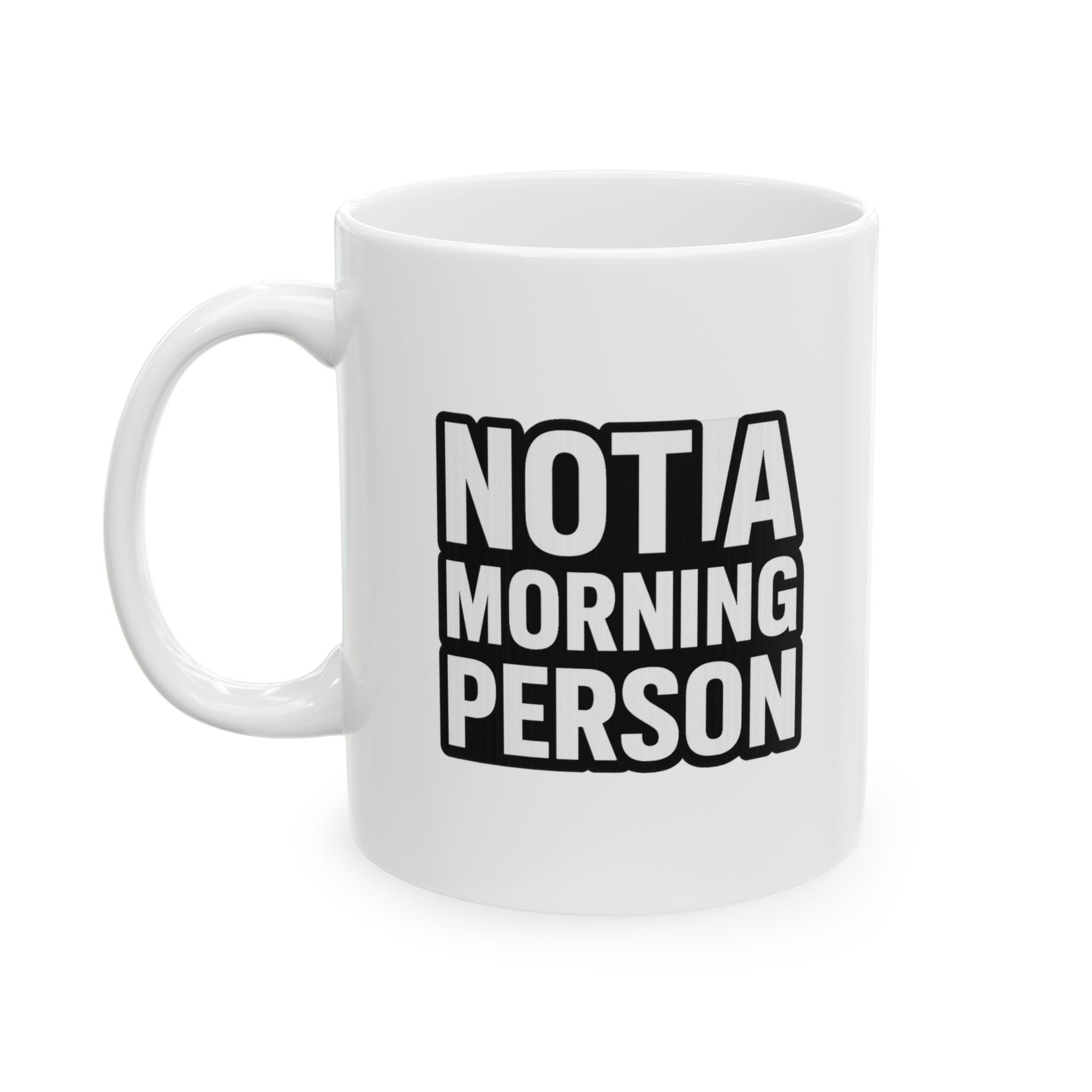 Do Not Speak Before Coffee Not A Morning Person Coffee Mug | Funny Gift | Ceramic Mug