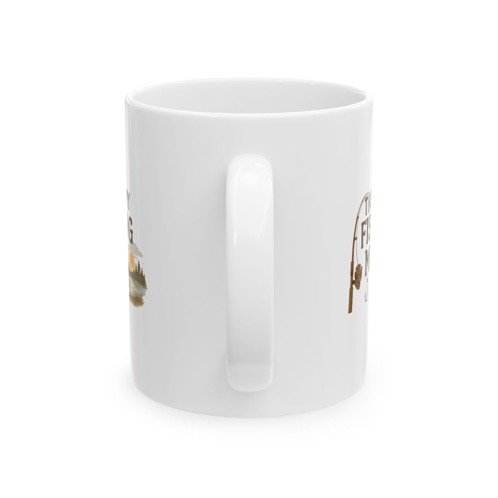 This Is My Fishing Mug Outdoors Coffee Mug | Fishing Lover Gift | Ceramic Mug