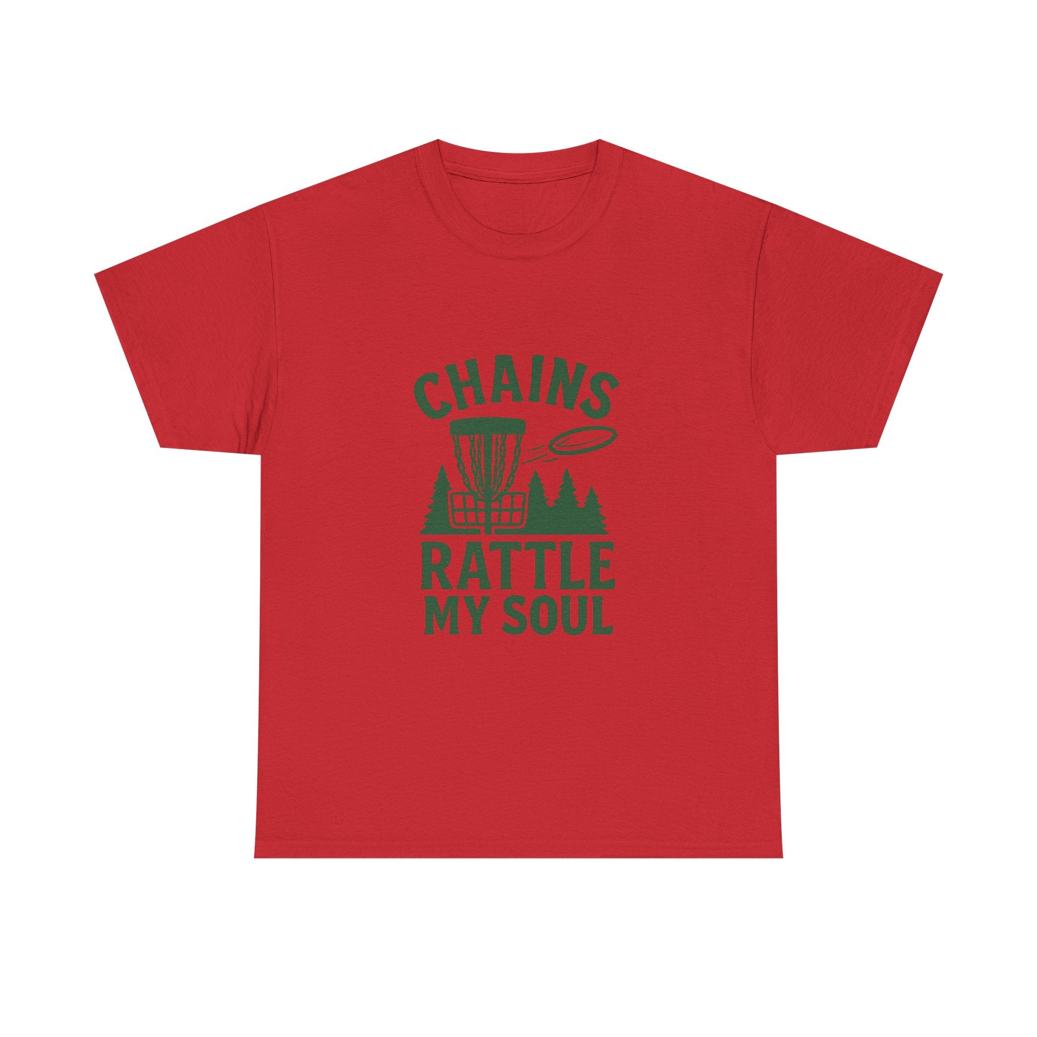 Disc Golfer Chains Rattle My Soul T-Shirt | Unique Gift | Graphic Tee