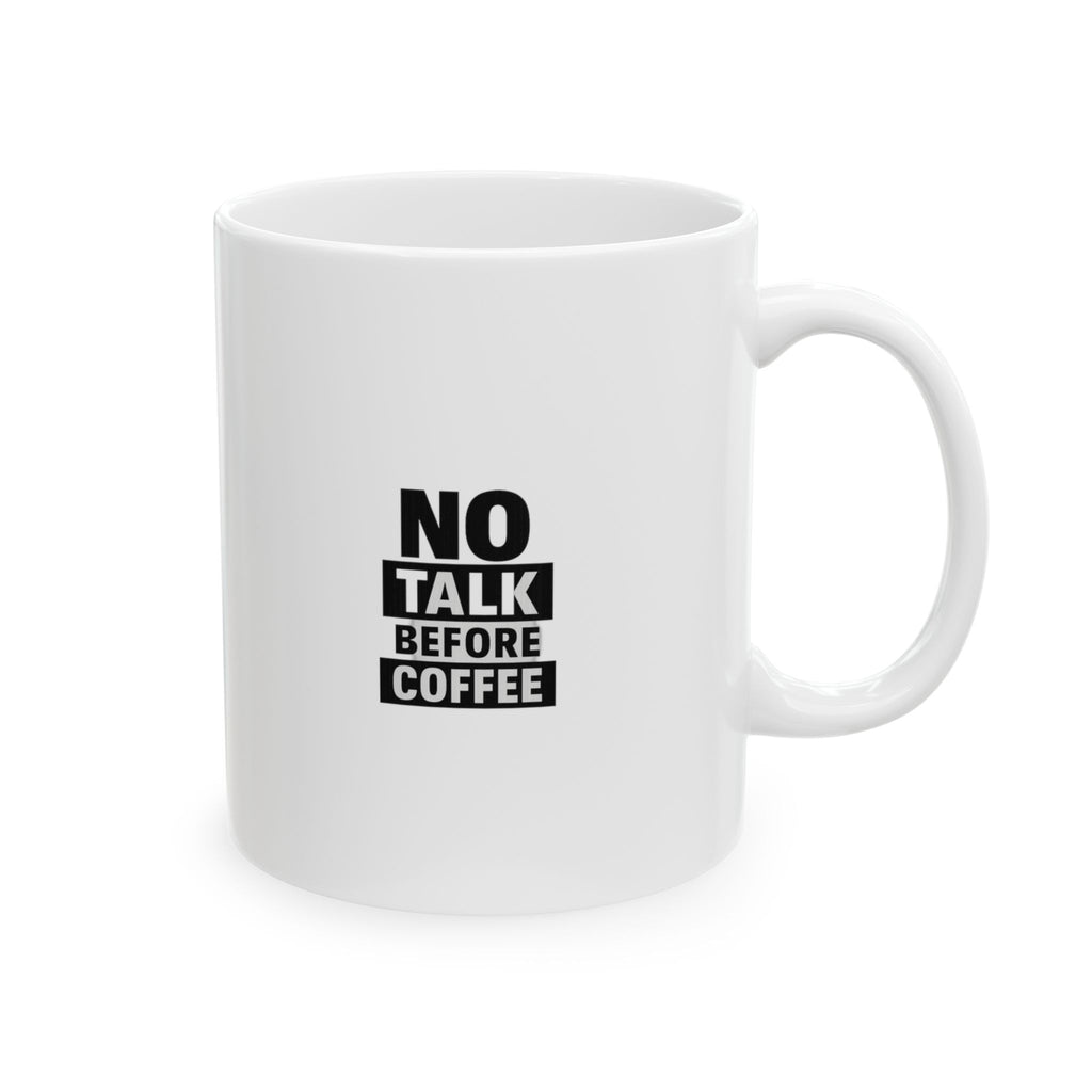 Quiet Hours Until Coffee Kicks In Coffee Mug | Funny Morning Person Gift | Ceramic Mug