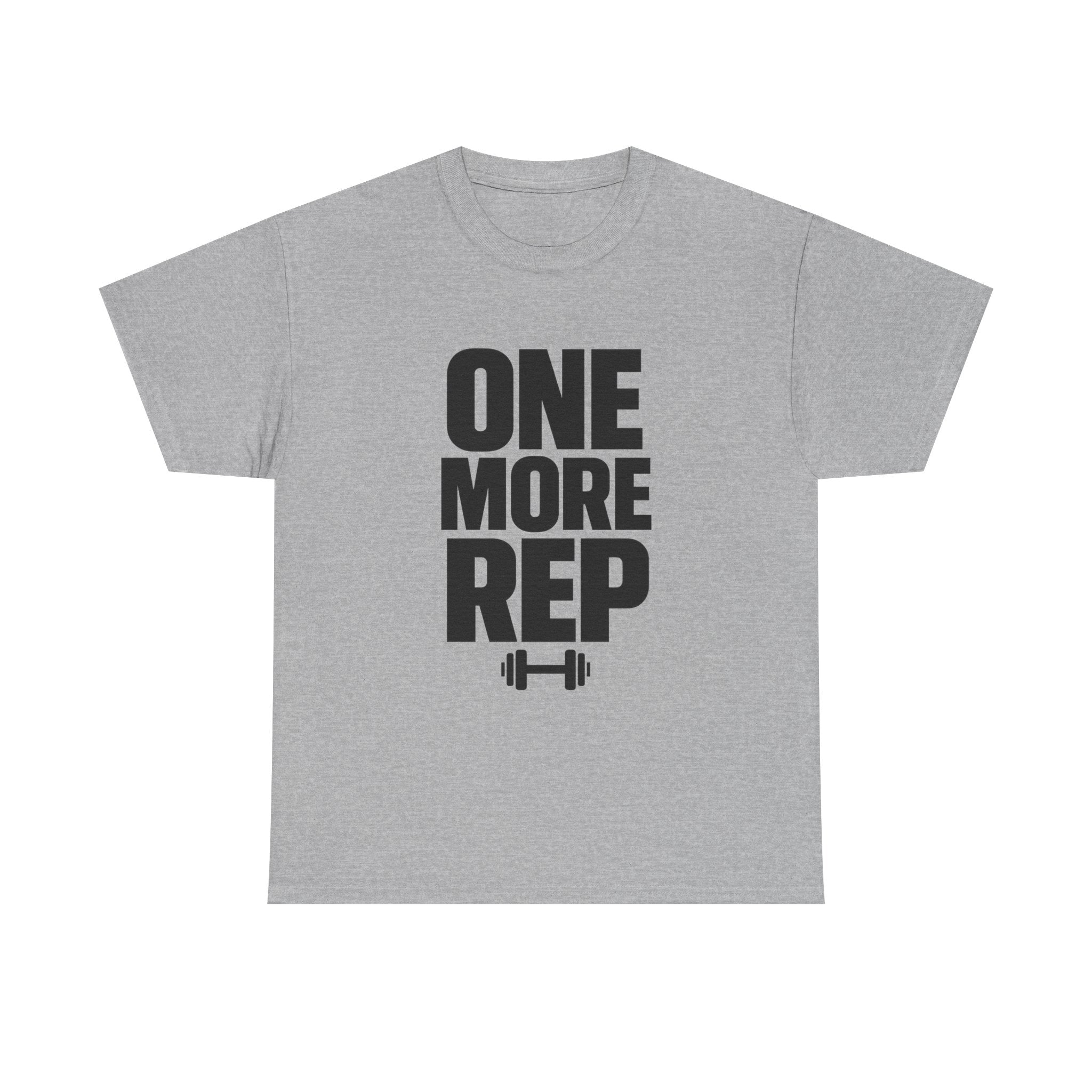 One More Rep Gym Motivation T-Shirt | Unique Gift | Graphic Tee