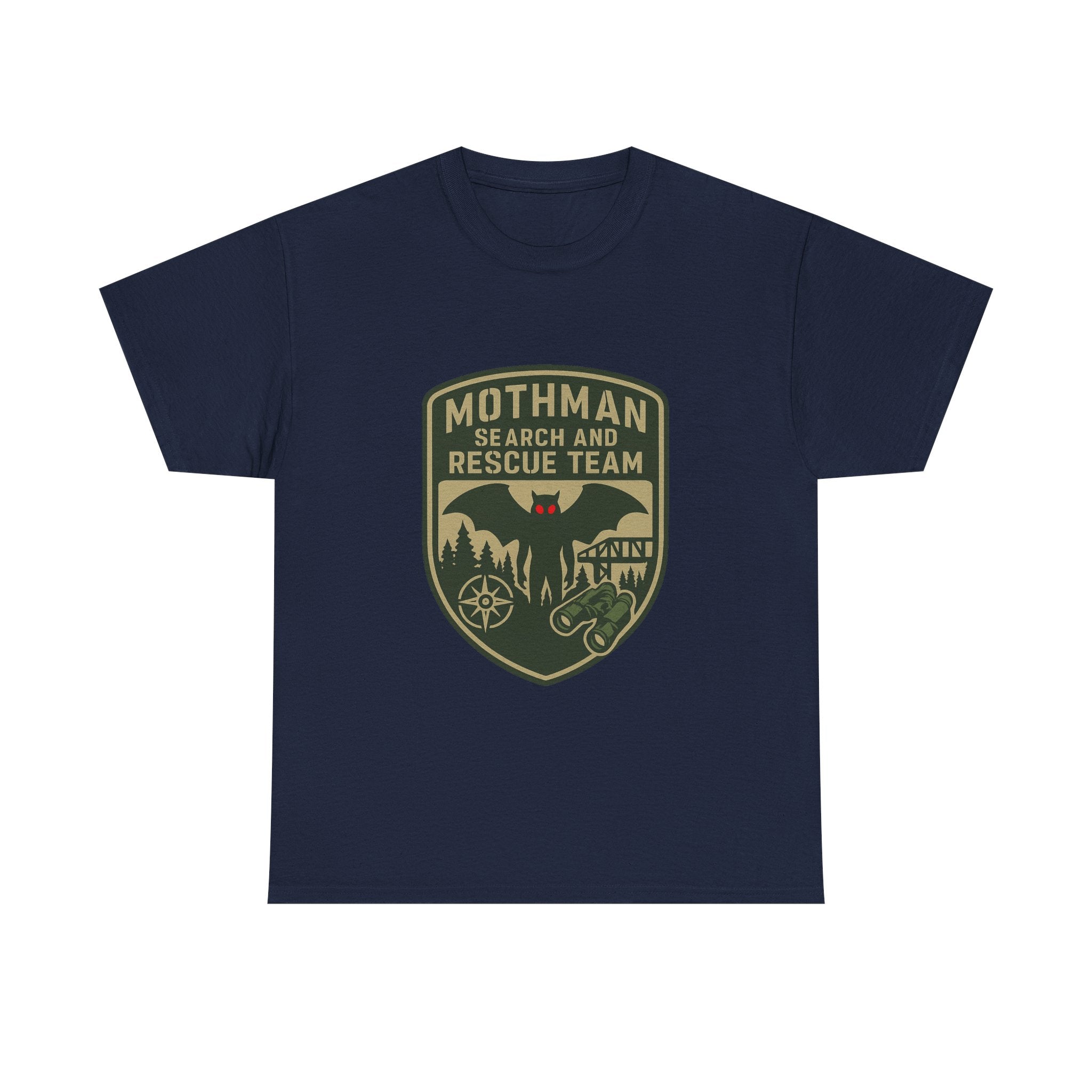Mothman Search And Rescue Team T-Shirt | Unique Gift | Graphic Tee