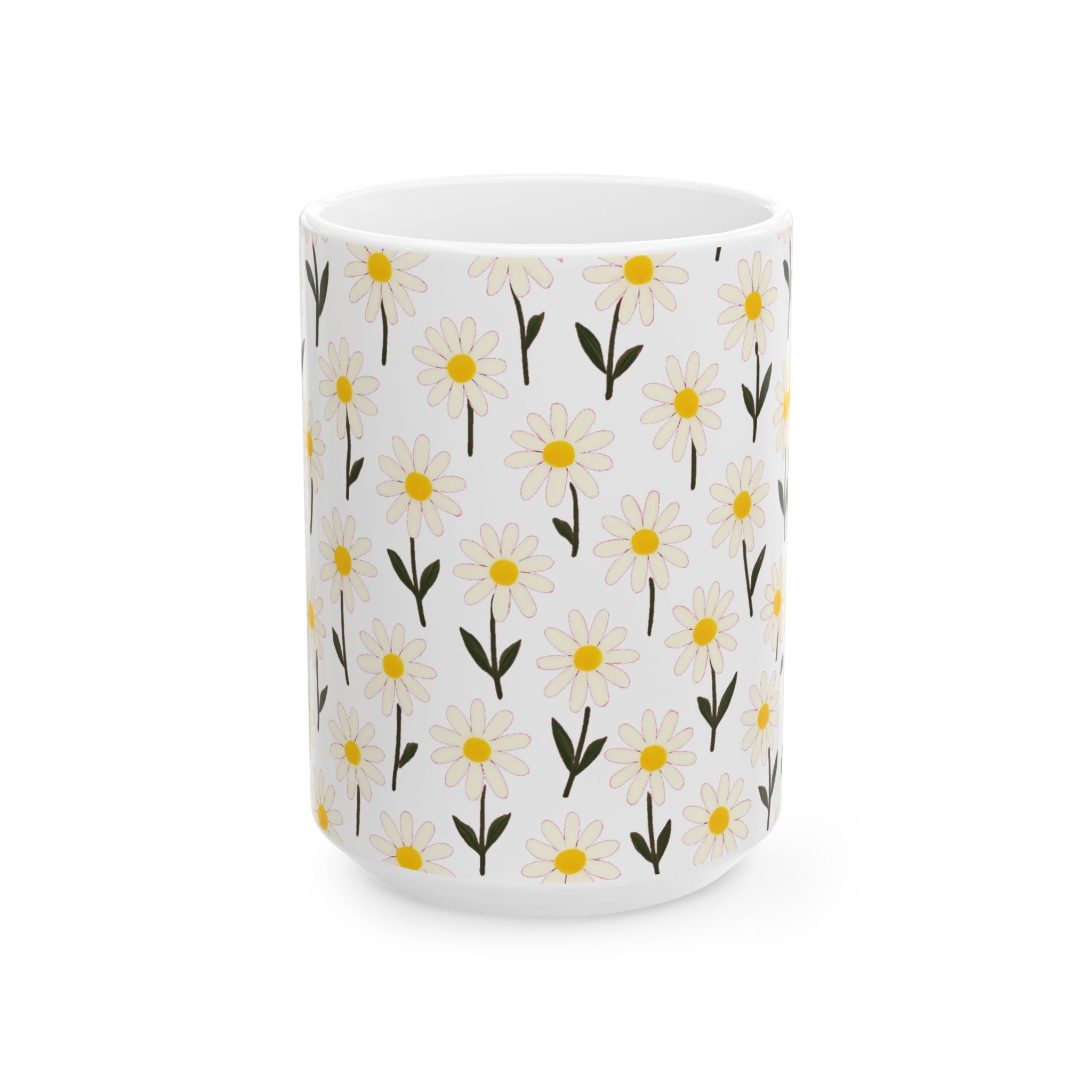 Daisy Garden Coffee Mug | Unique Gift | Ceramic Mug