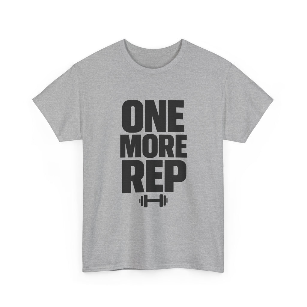 One More Rep Gym Motivation T-Shirt | Unique Gift | Graphic Tee