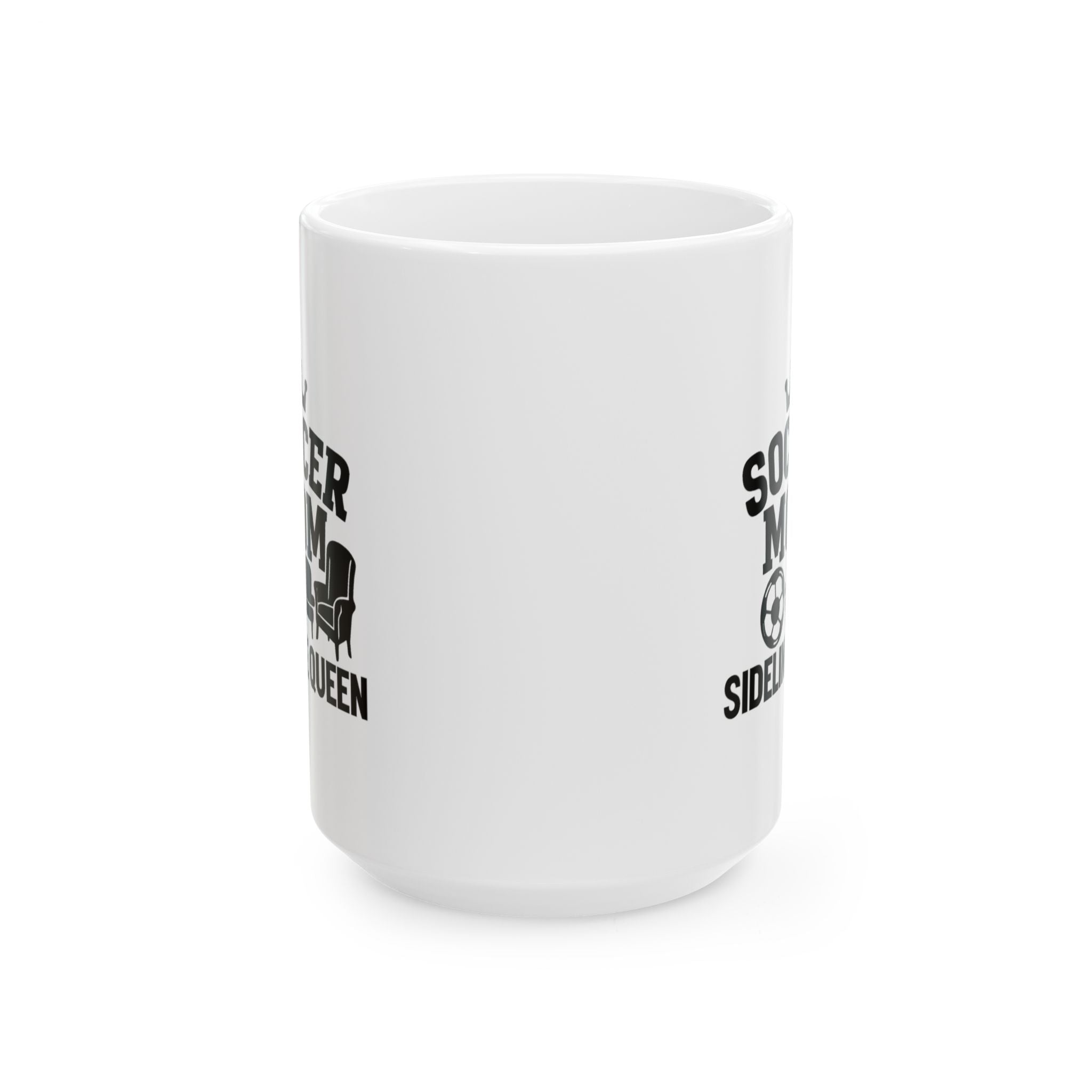 Soccer Mom Sideline Queen Coffee Mug | Gift for Mom | Ceramic Mug