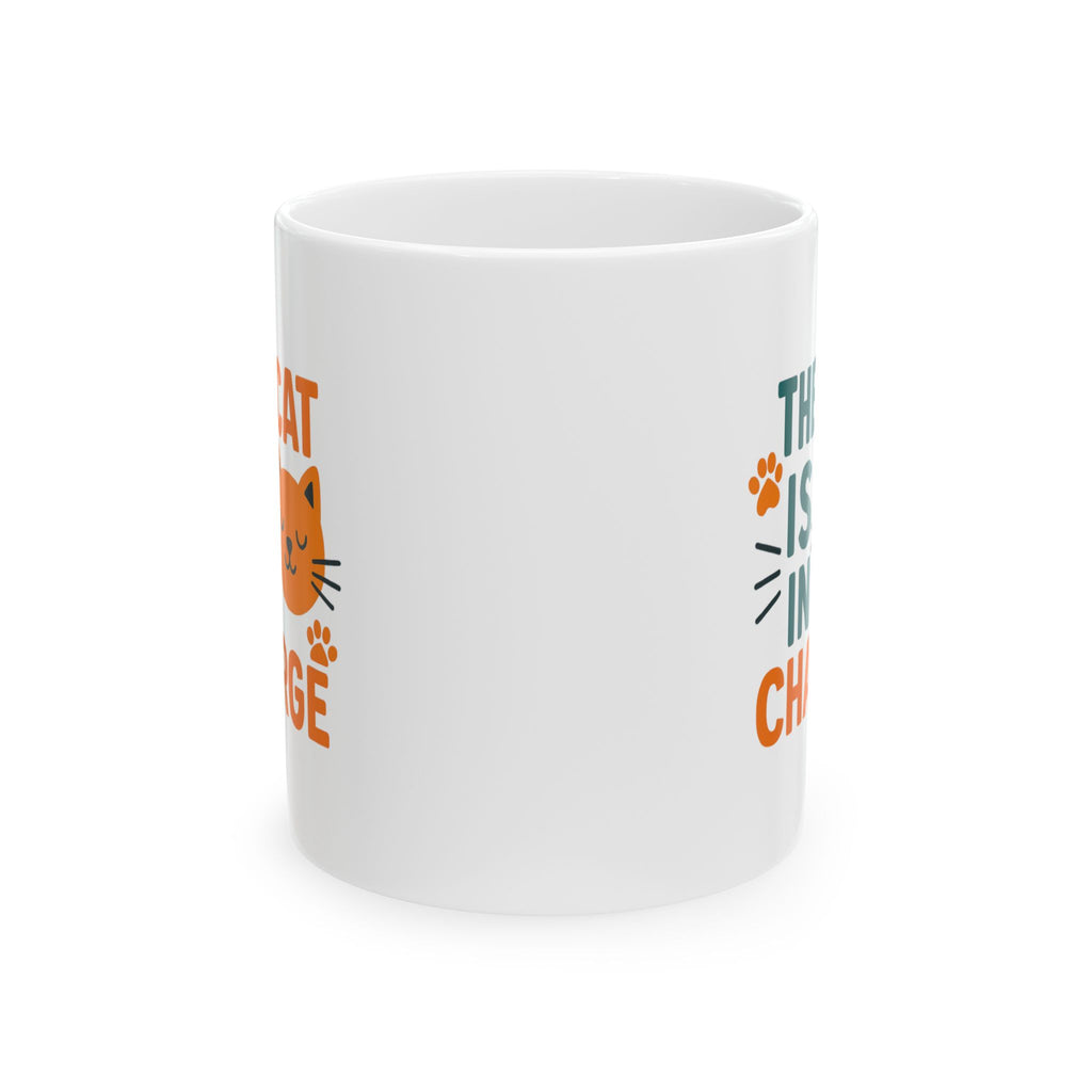 Cat Says No To Mondays Coffee Mug | Funny Cat Lover Gift | Ceramic Mug