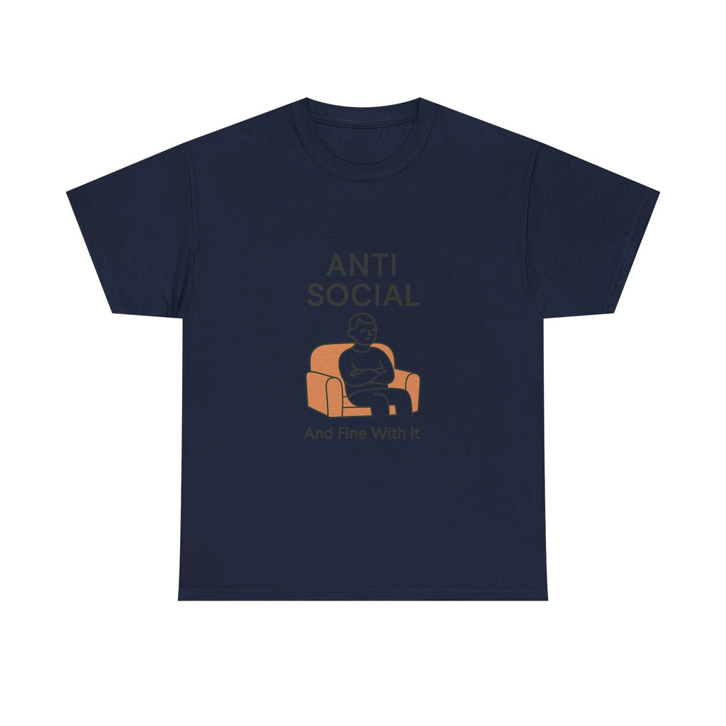 Anti Social But Make It Cute T-Shirt | Funny Antisocial Gift | Graphic Tee