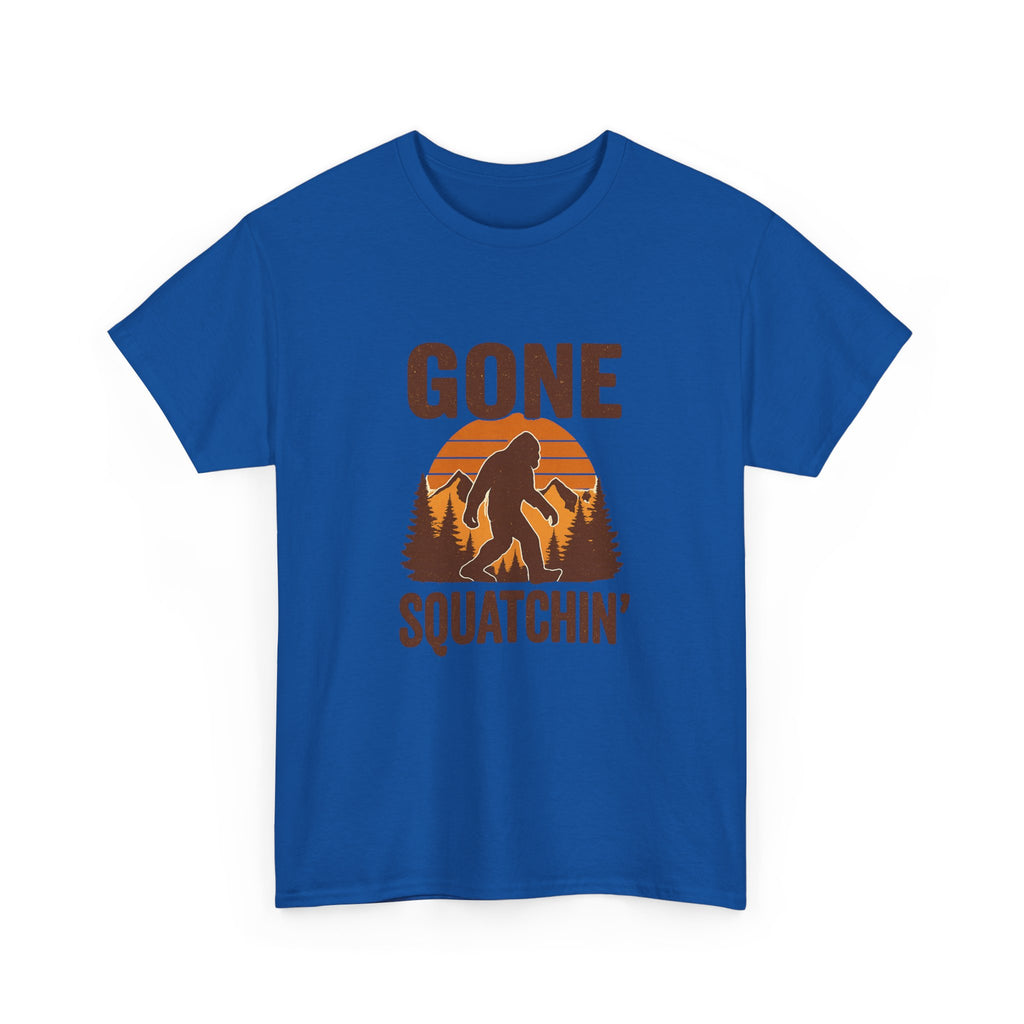 Gone Squatchin Classic Bigfoot T-Shirt | Unique Gift | Graphic Tee