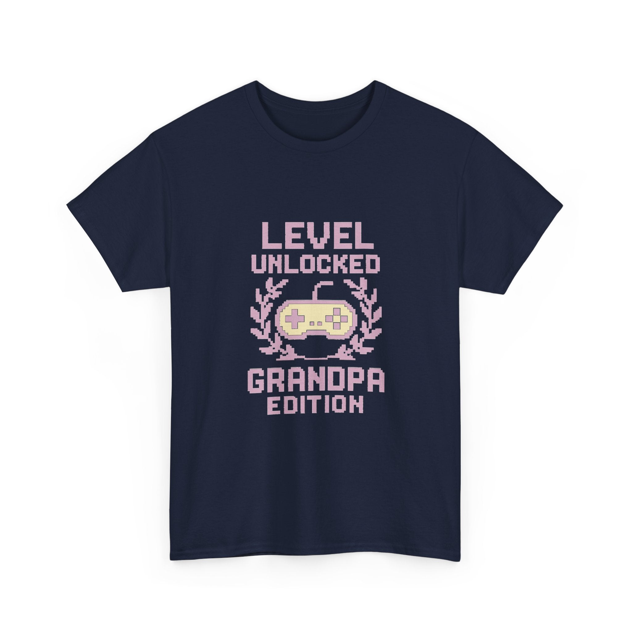 Gamer Grandpa Level Unlocked Grandpa Edition T-Shirt | Gift for Grandpa | Graphic Tee
