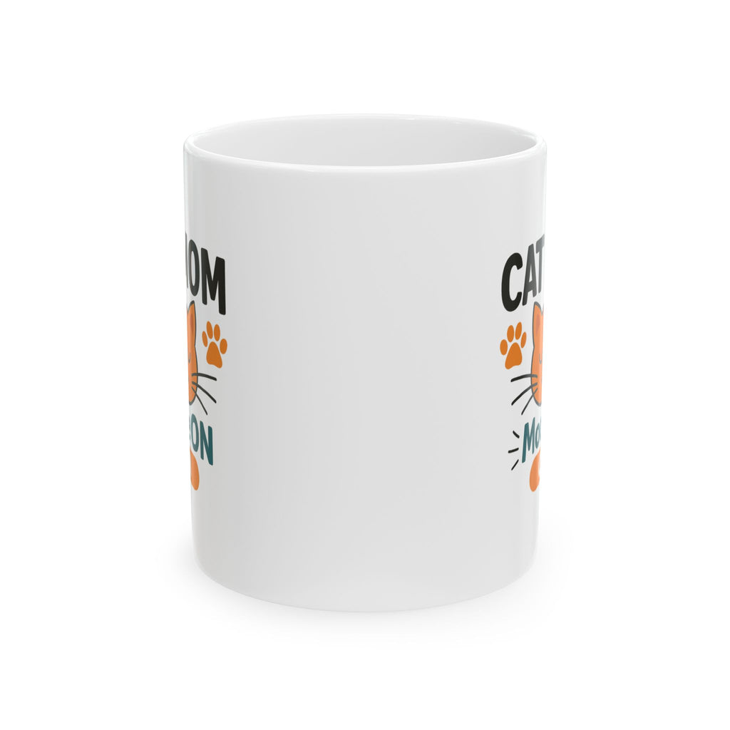 My Cat Is My Therapist Coffee Mug | Funny Cat Mom Gift | Ceramic Mug