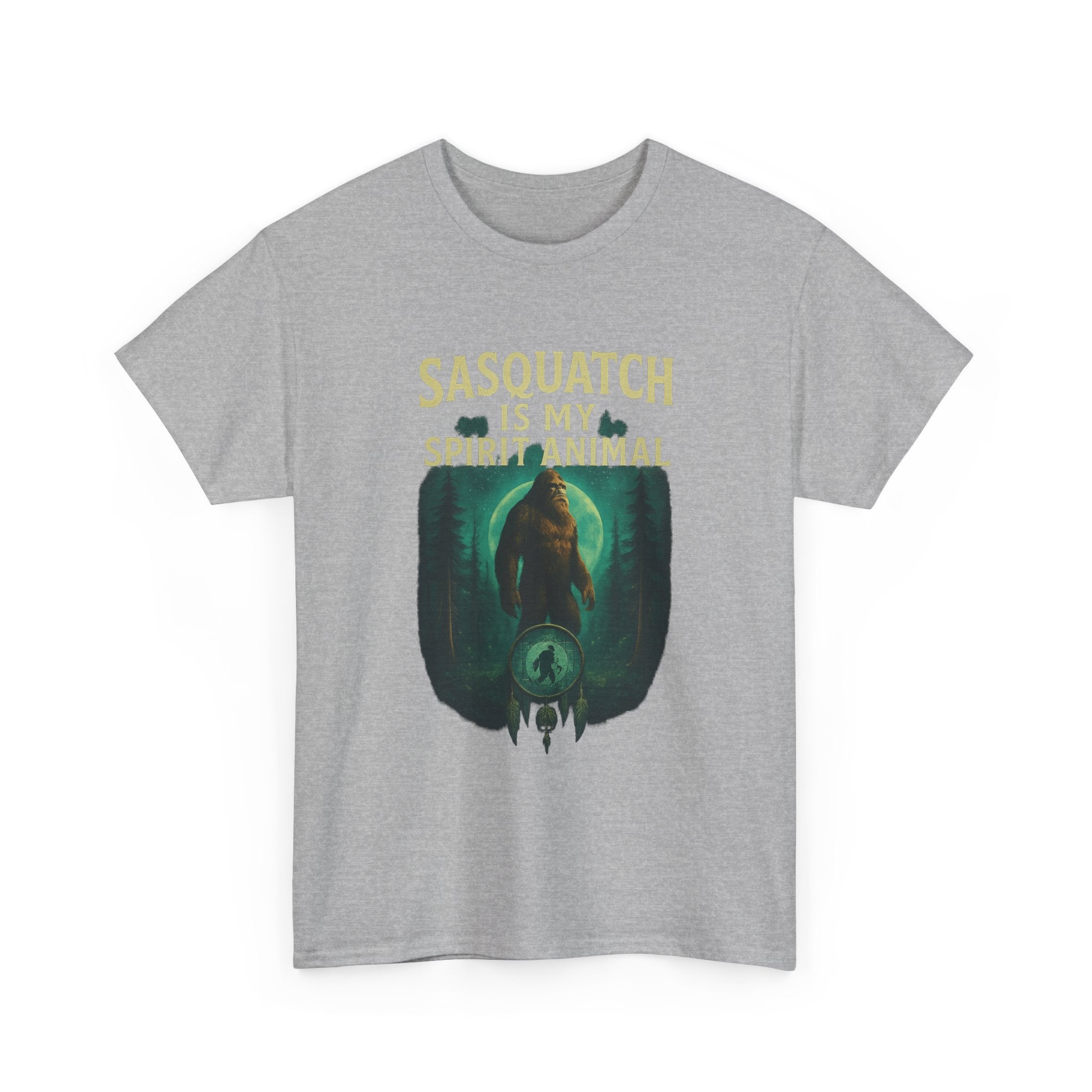 Sasquatch Is My Spirit Animal T-Shirt | Unique Gift | Graphic Tee
