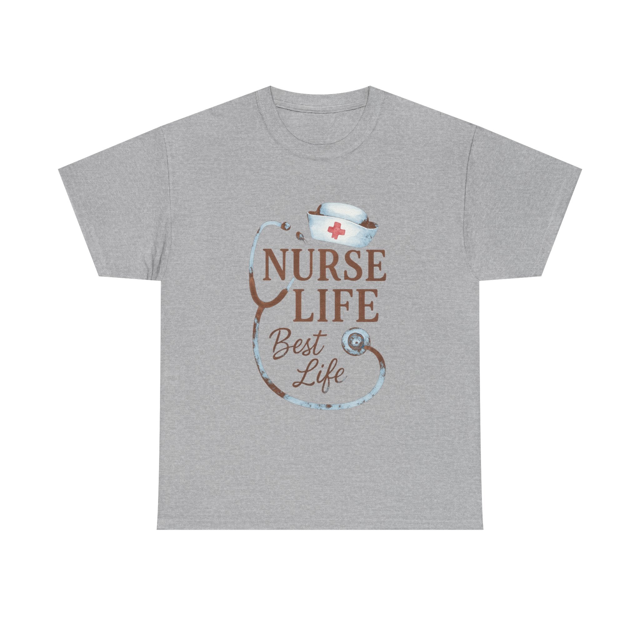 Nurse Life Coffee And Saving Lives T-Shirt | Funny Nurse Humor | Graphic Tee