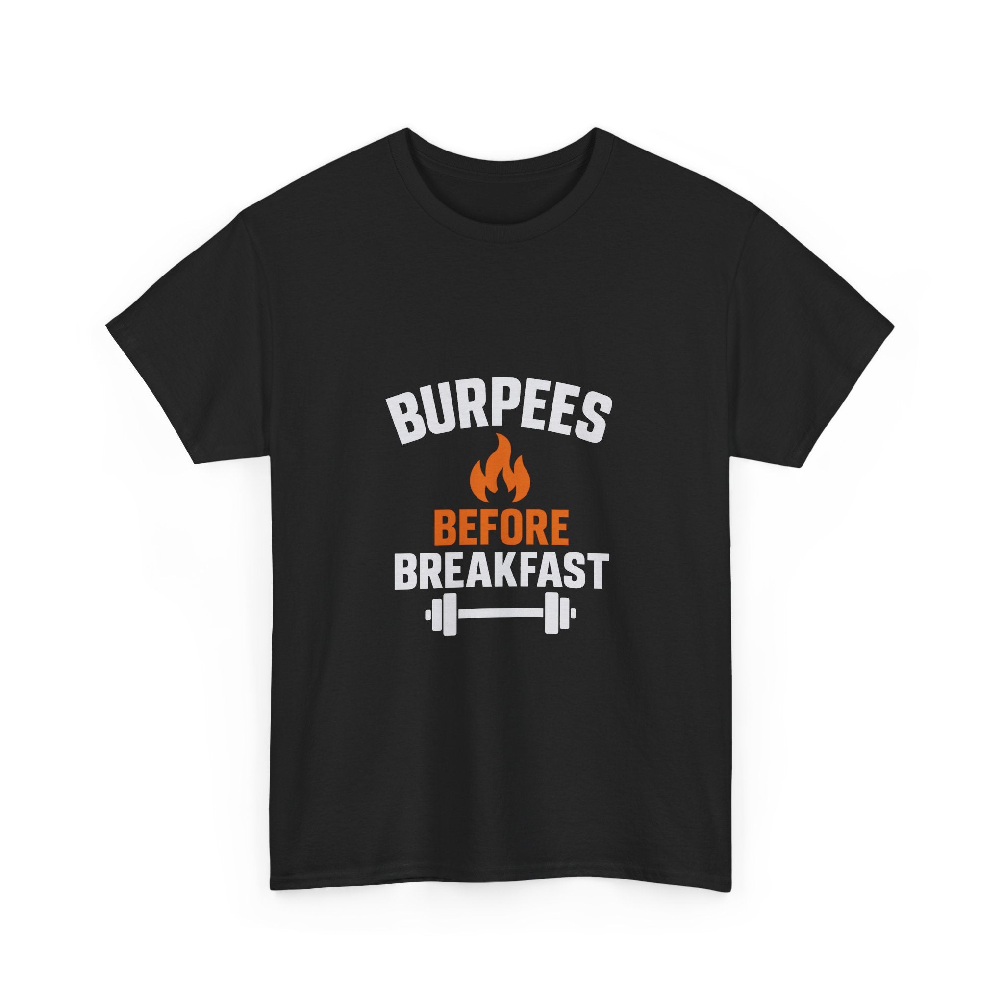 CrossFit Mom Burpees Before Breakfast T-Shirt | Gift for Mom | Graphic Tee