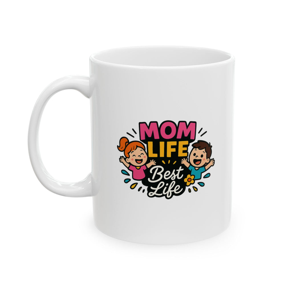 Fully Committed To Mom Life Coffee Mug | Mom Gift | Ceramic Mug