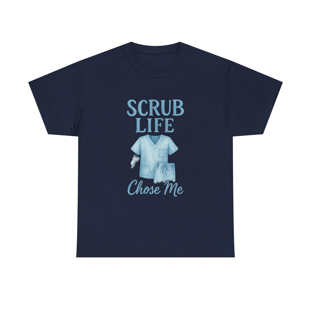 Scrubs On Coffee In Nurse Mode T-Shirt | Funny Nurse Humor | Graphic Tee
