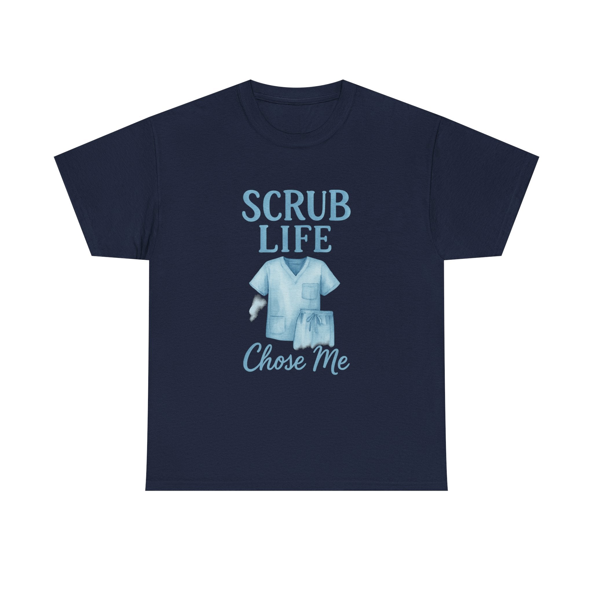Scrubs On Coffee In Nurse Mode T-Shirt | Funny Nurse Humor | Graphic Tee