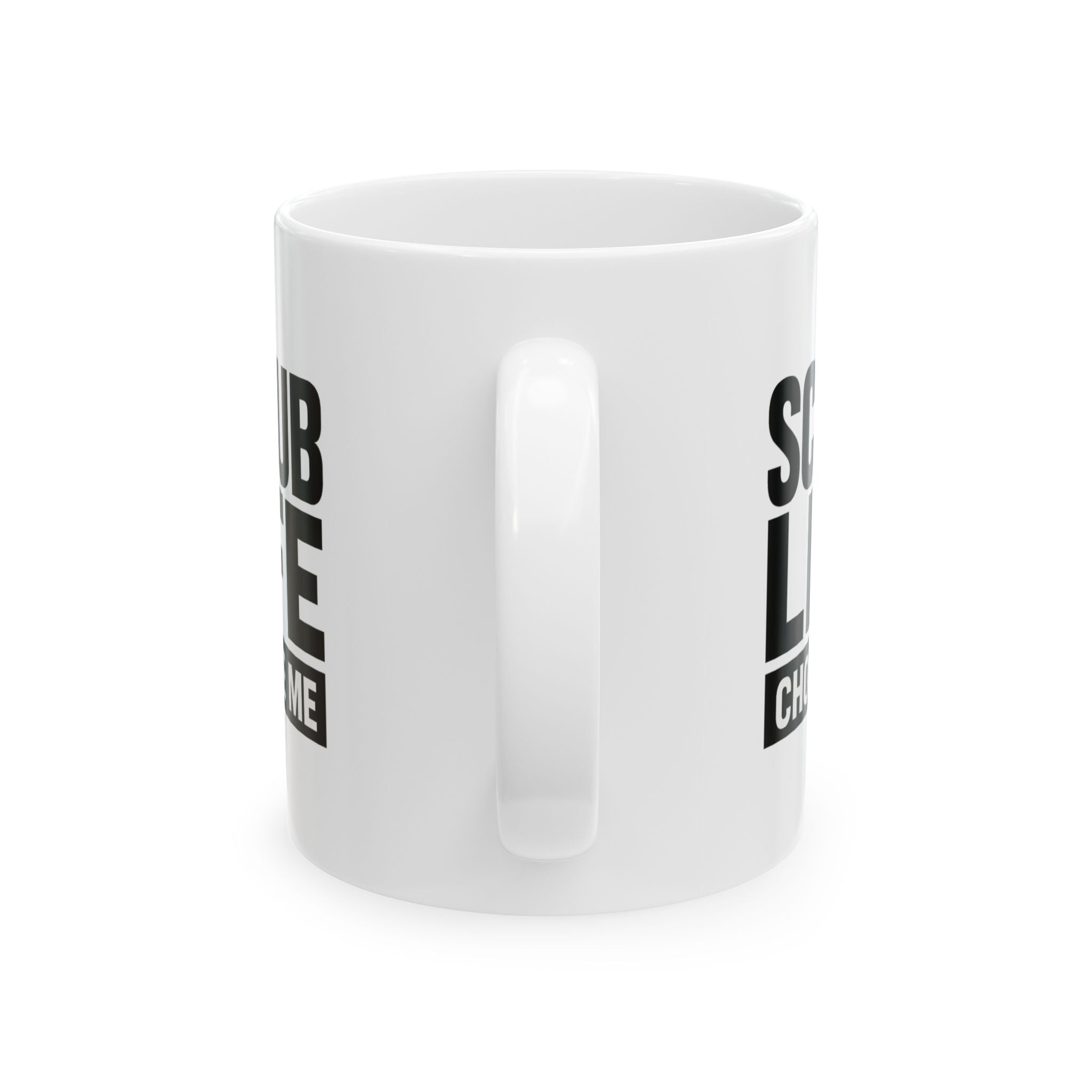 Living The Scrub Life No Complaints Coffee Mug | Funny Nurse Gift | Ceramic Mug