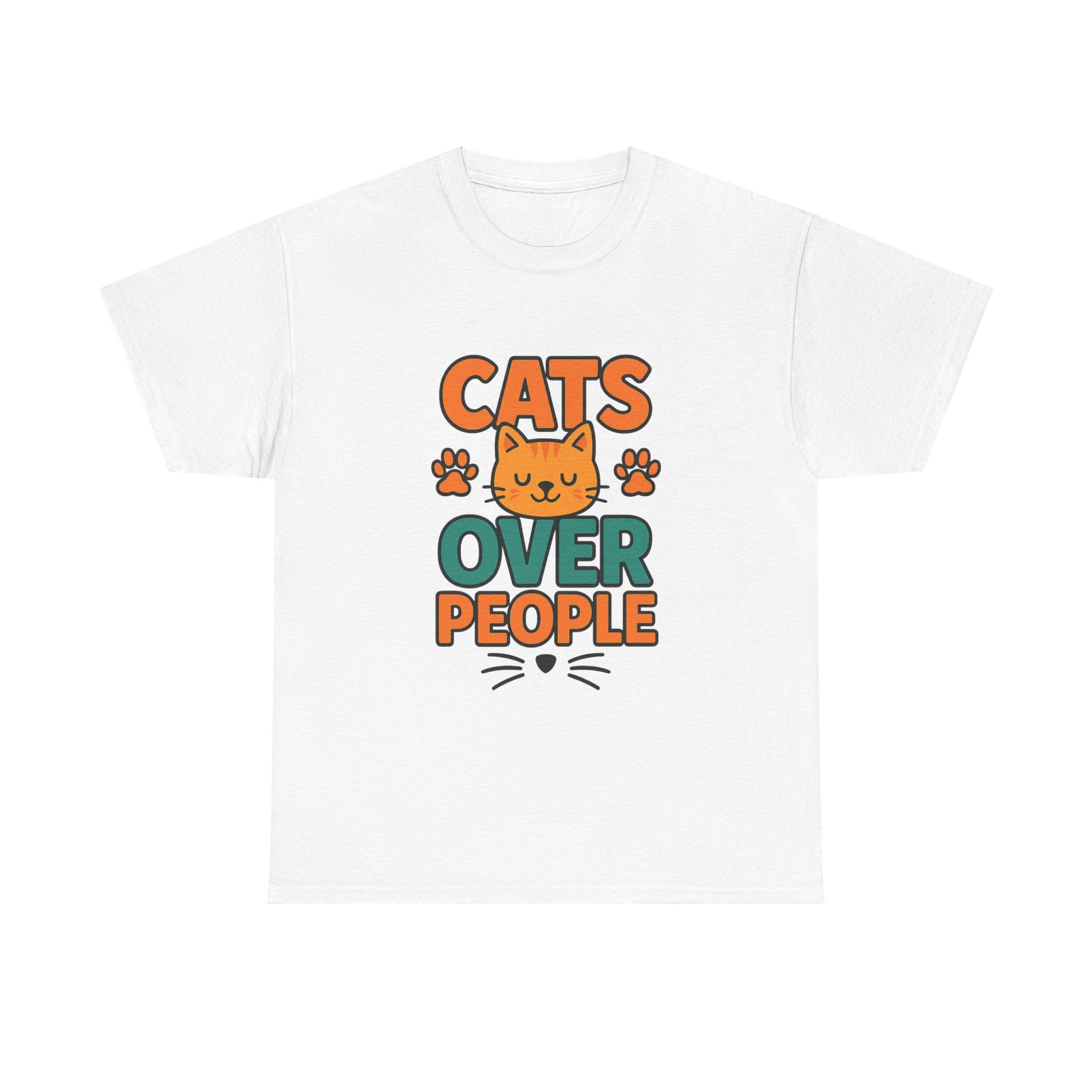 Cats Are My People T-Shirt | Funny Cat Lover Gift | Graphic Tee