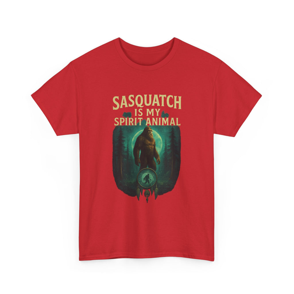 Sasquatch Is My Spirit Animal T-Shirt | Unique Gift | Graphic Tee