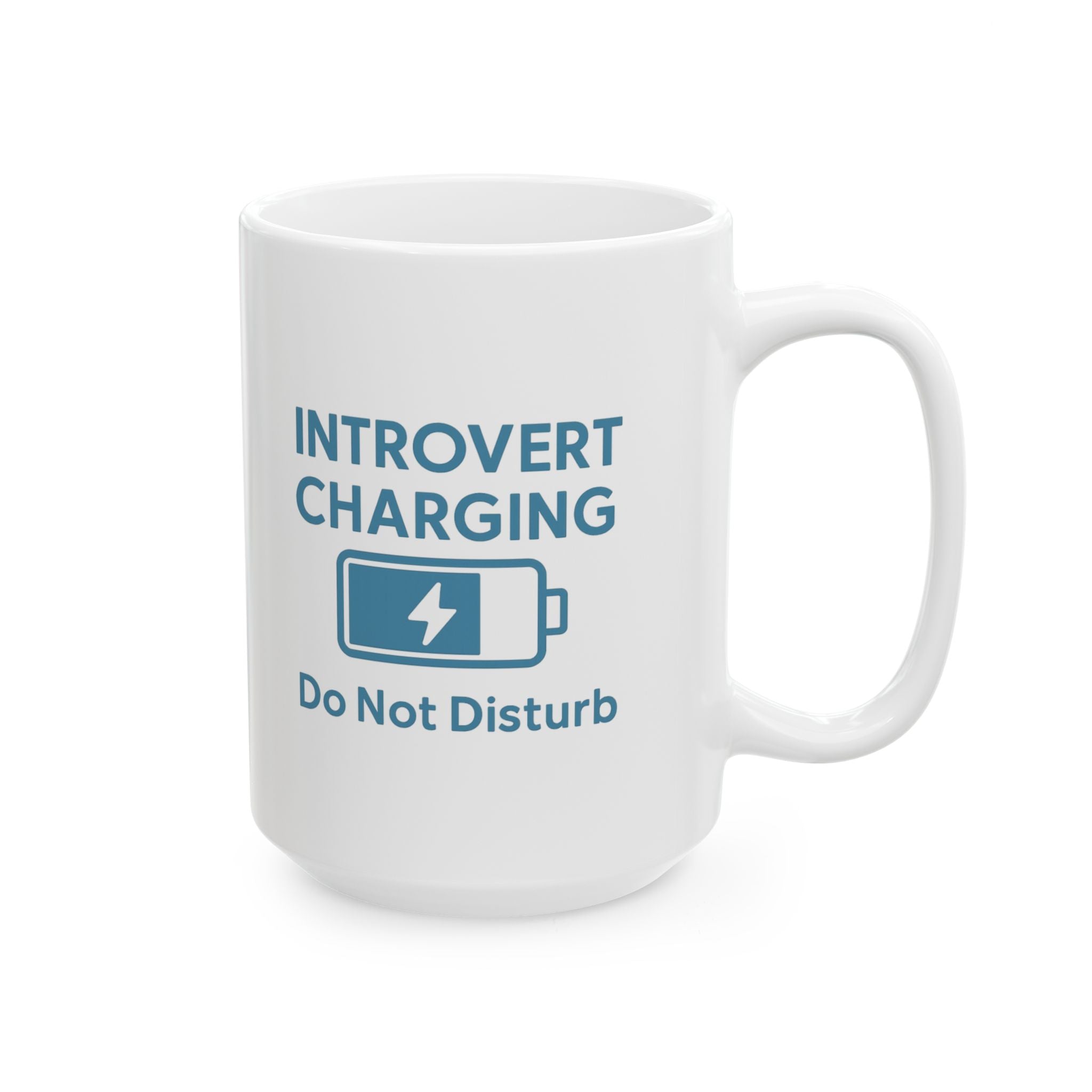 Introvert Charging Please Do Not Disturb Ceramic Mug