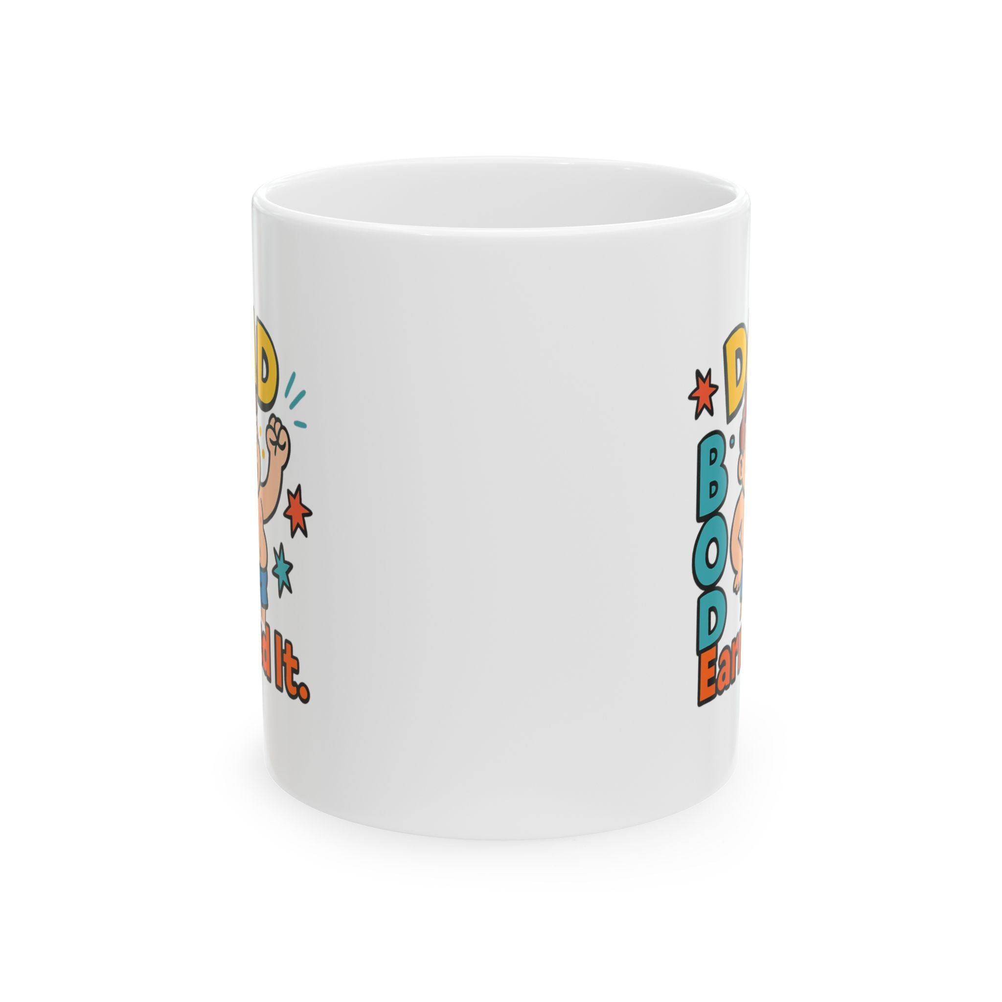 Proud Owner Of A Dad Bod Coffee Mug | Funny Father Gift | Ceramic Mug