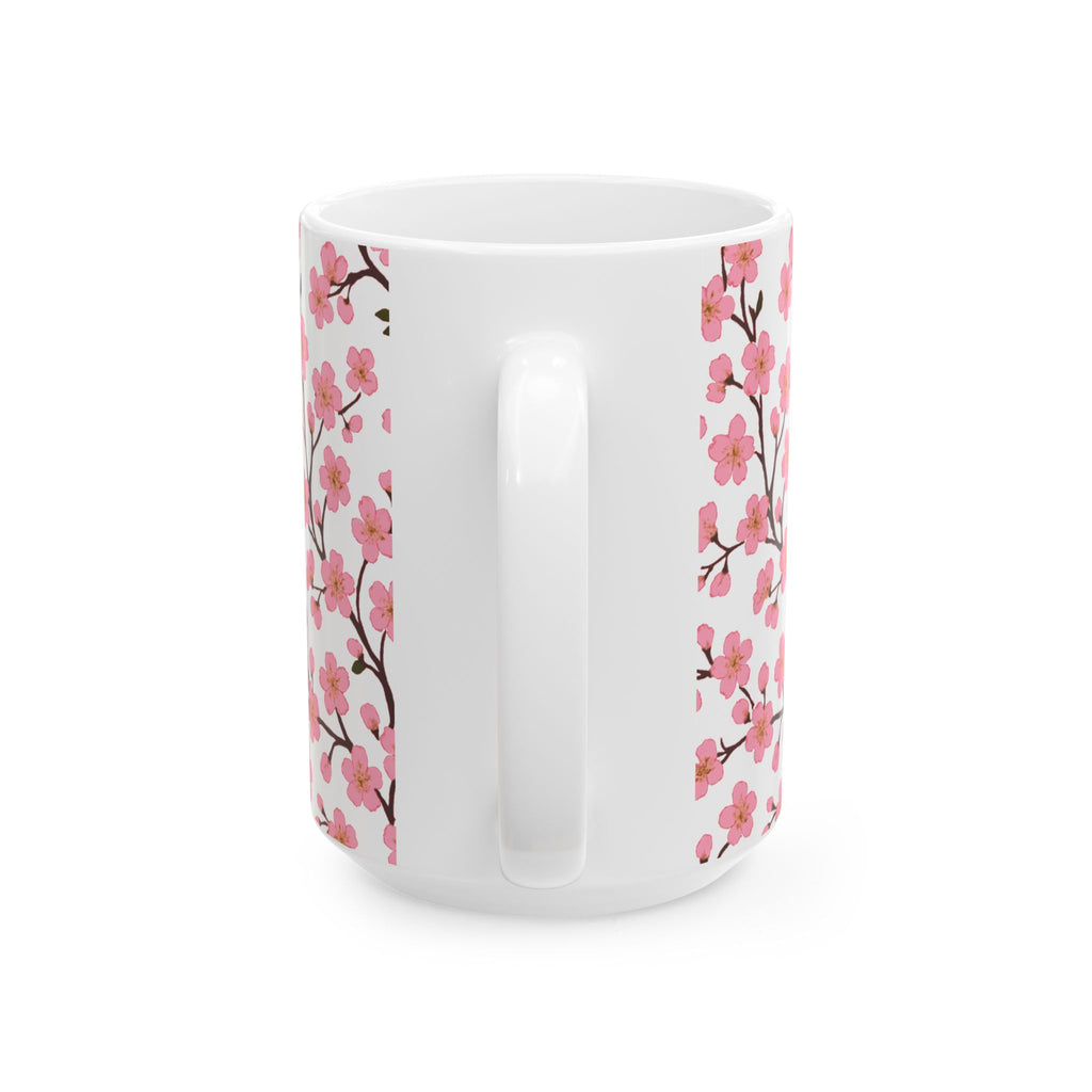 Cherry Blossom Branch Coffee Mug | Unique Gift | Ceramic Mug