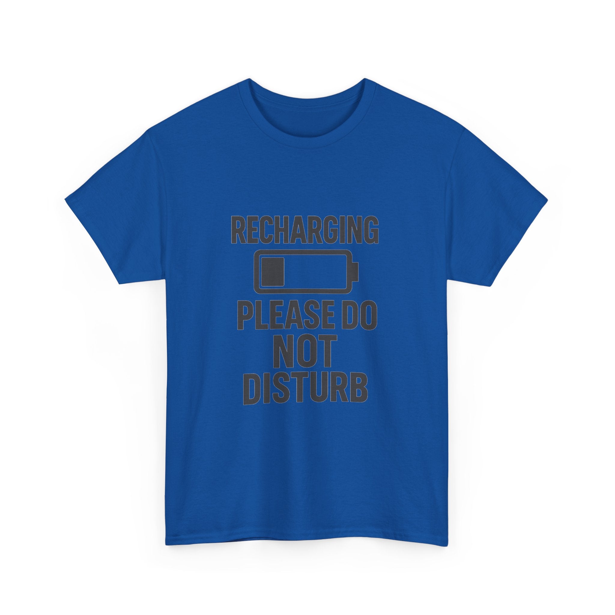 Introvert Recharging Please Do Not Disturb T-Shirt | Unique Gift | Graphic Tee