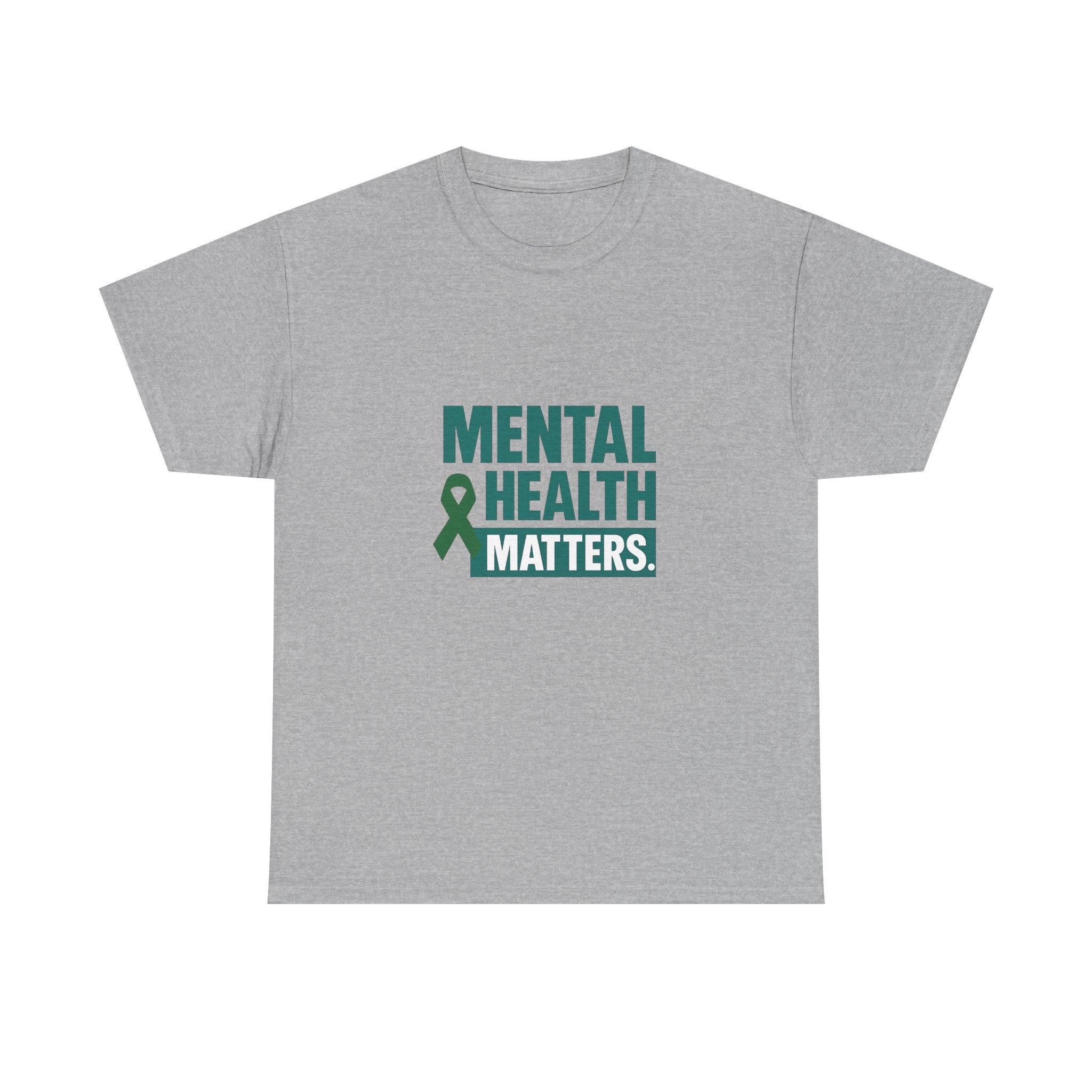 Mental Health Matters Full Stop T-Shirt | Unique Gift | Graphic Tee