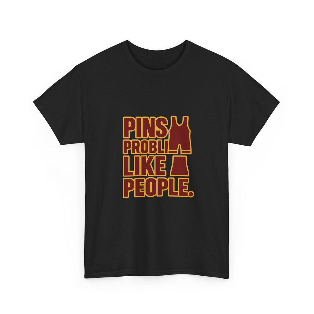 Wrestler Pins Problems Like People T-Shirt | Unique Gift | Graphic Tee