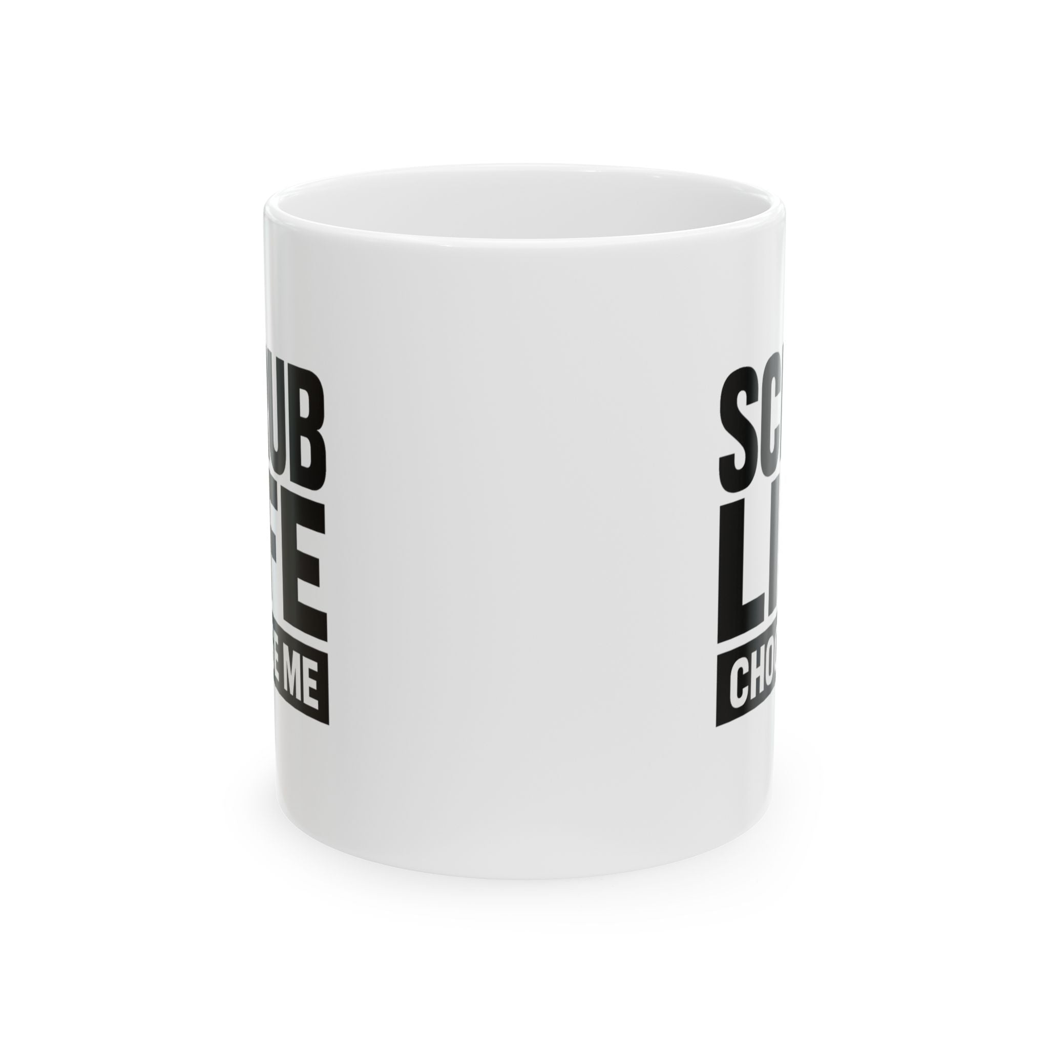 Living The Scrub Life No Complaints Coffee Mug | Funny Nurse Gift | Ceramic Mug
