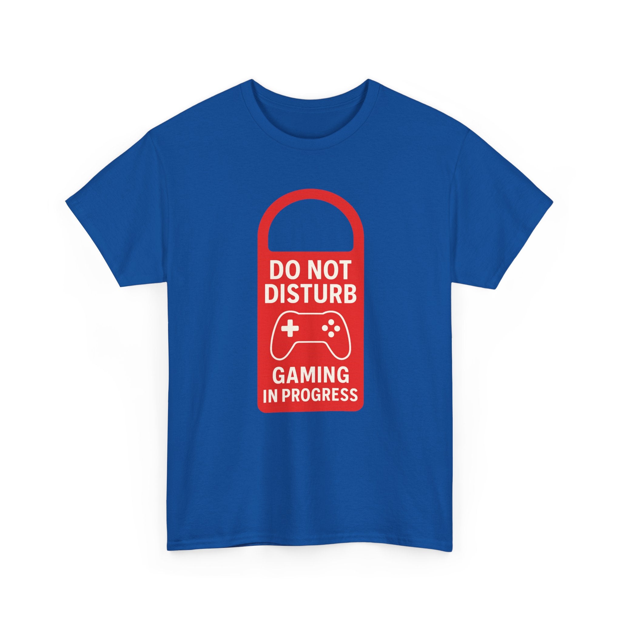 Do Not Disturb Gaming In Progress T-Shirt | Gamer Gift | Graphic Tee