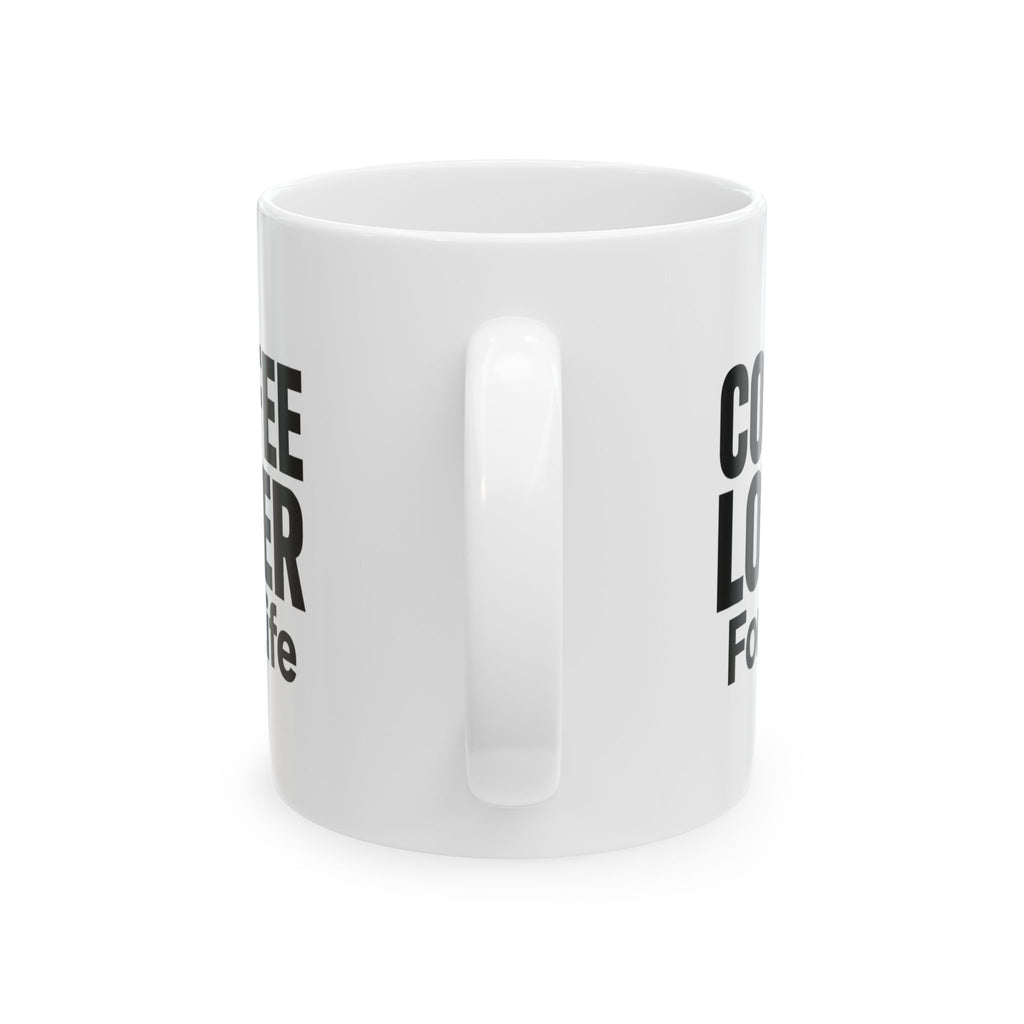 Heart Full Of Coffee Coffee Mug | Coffee Lover Appreciation | Ceramic Mug