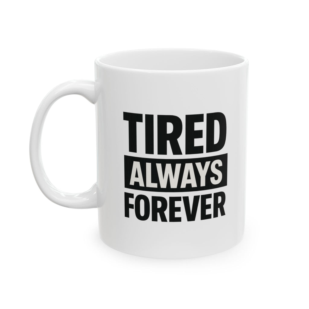 Warning Tired Human Requires Coffee Coffee Mug | Funny Gift | Ceramic Mug