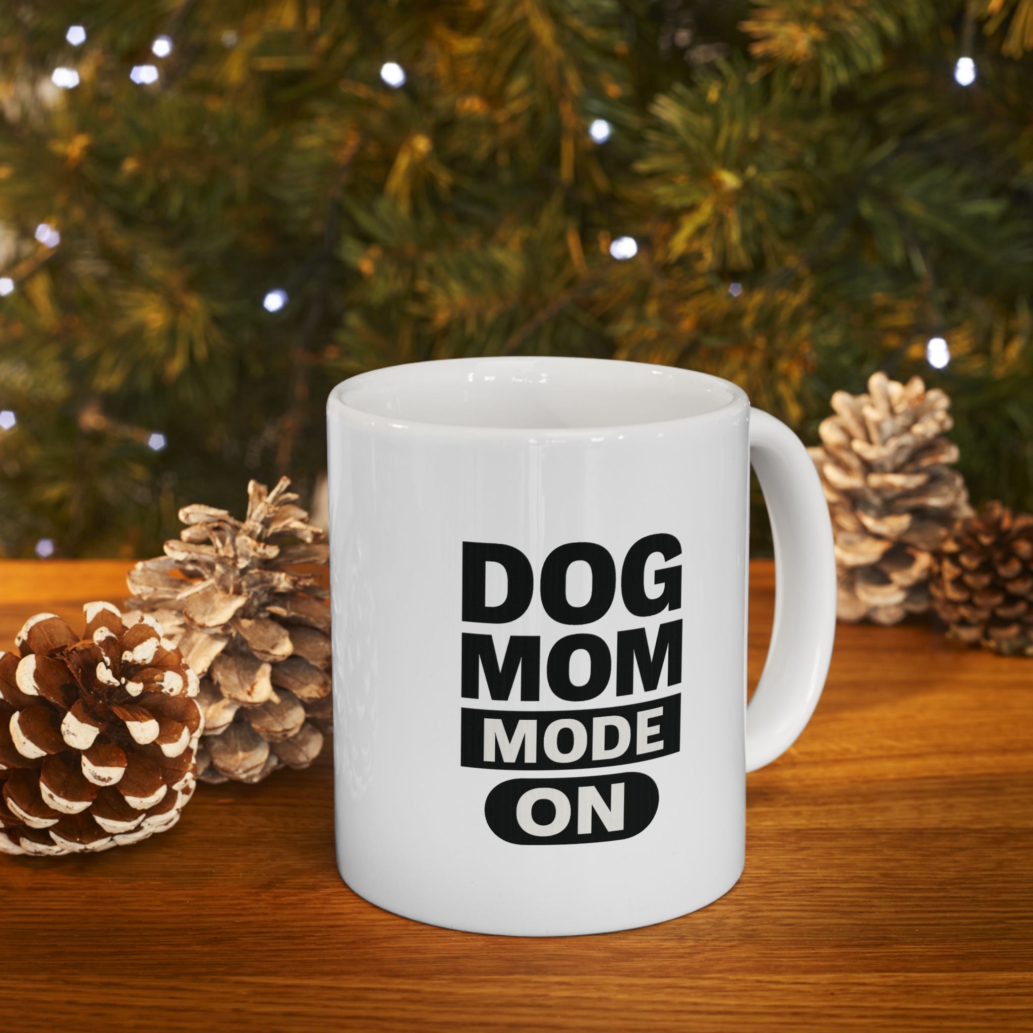 Dog Mom Life Is Paw-some Coffee Mug | Dog Lover Gift | Ceramic Mug