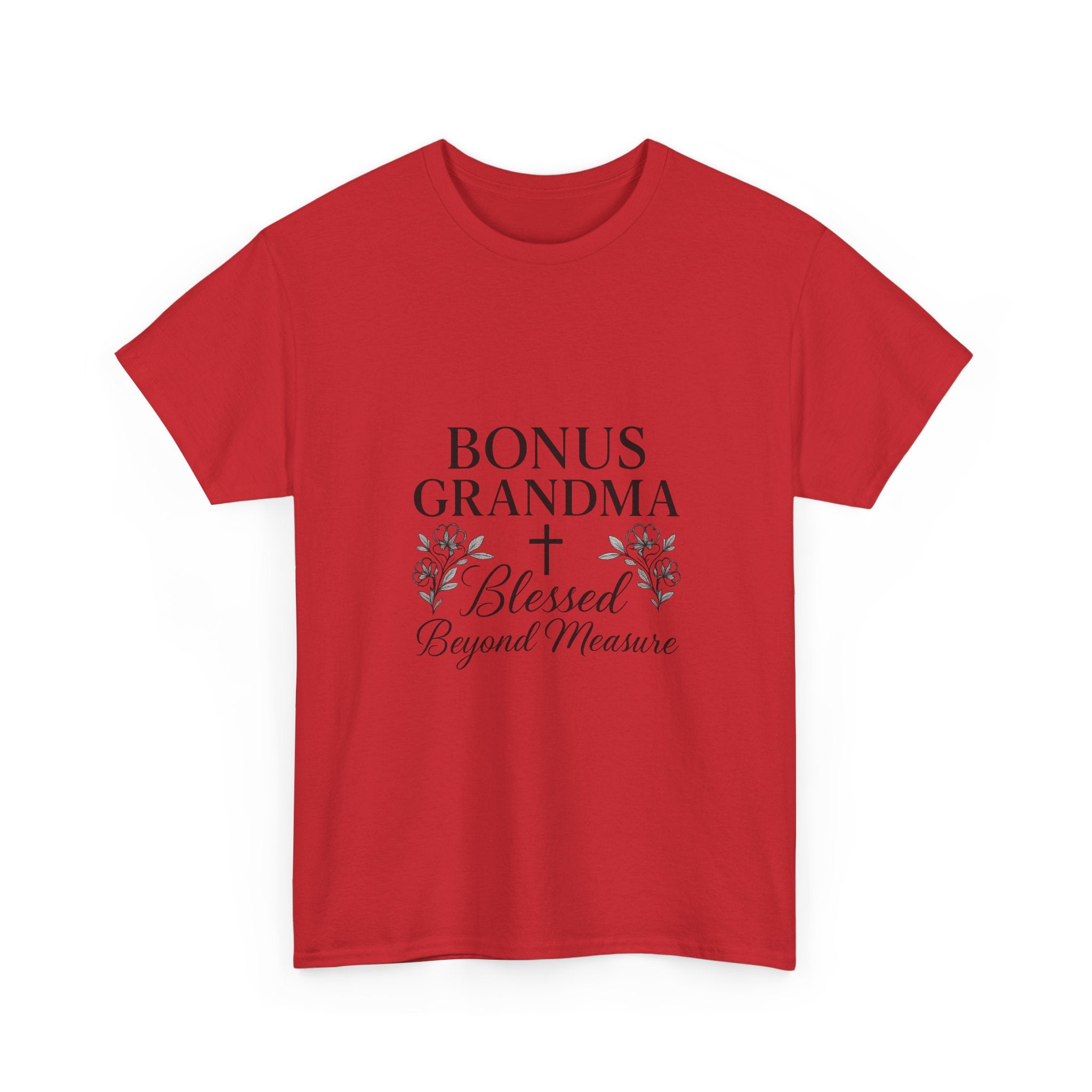 Bonus Grandma Blessed Blended Family T-Shirt | Gift for Grandma | Graphic Tee
