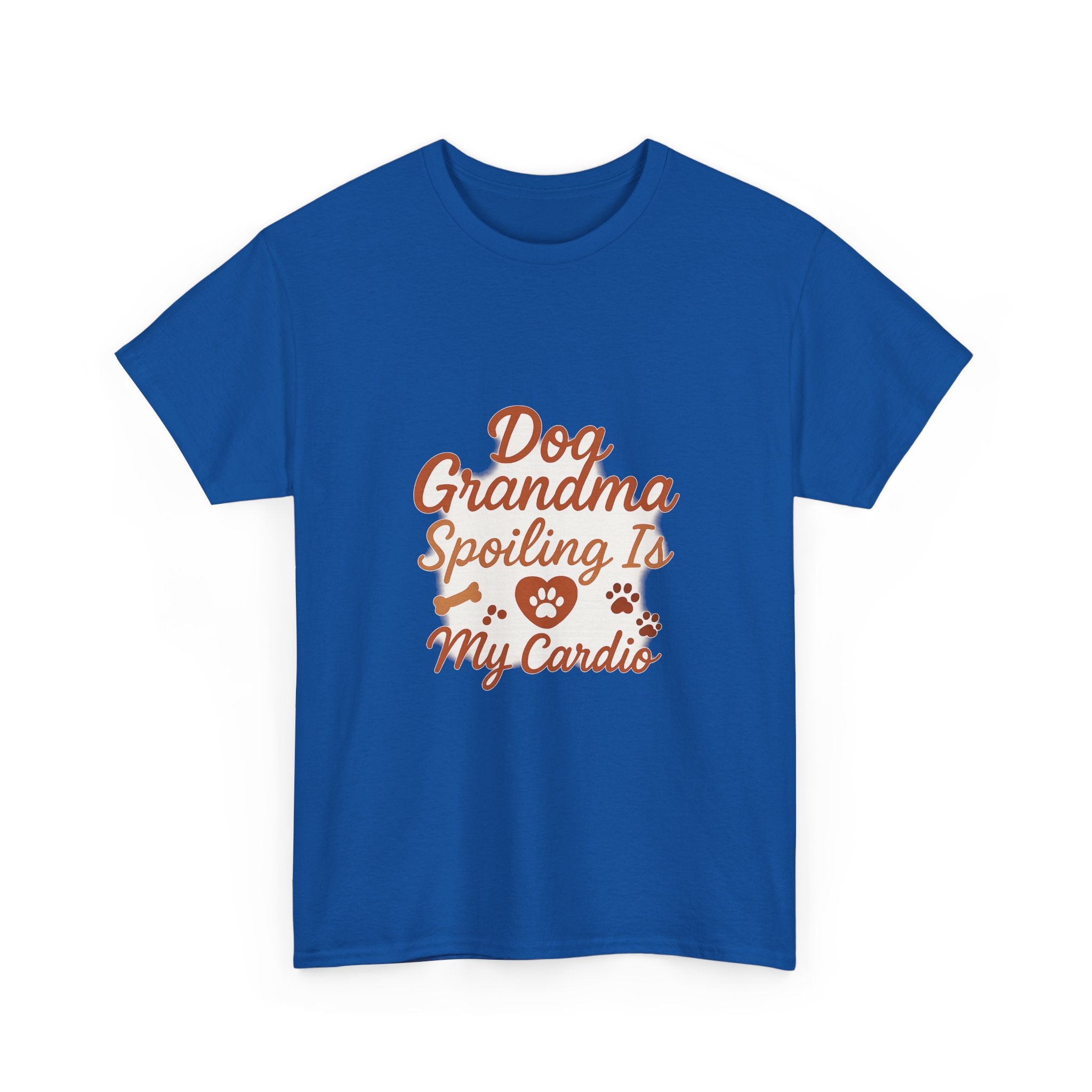 Dog Grandma Spoiling Is My Cardio T-Shirt | Dog Lover Gift | Graphic Tee