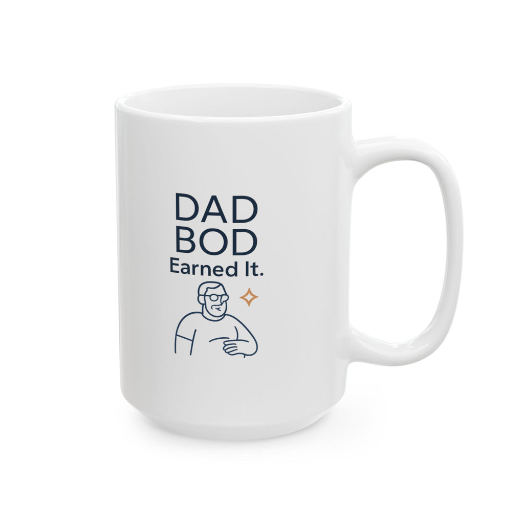 My Dad Bod Approves This Coffee Coffee Mug | Funny Dad Gift | Ceramic Mug