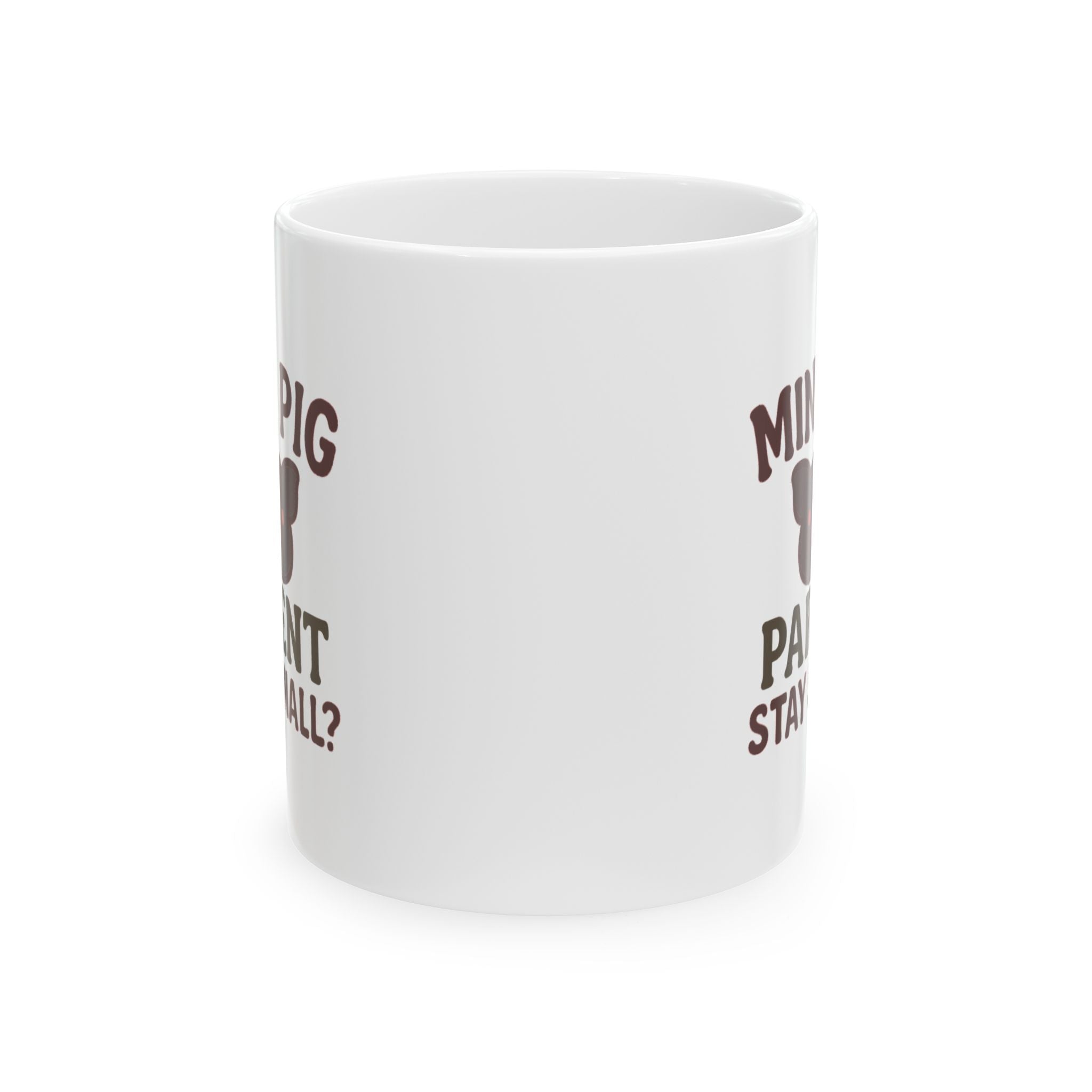 Mini Pig Parent They Said It Would Stay Small Coffee Mug | Unique Gift | Ceramic Mug