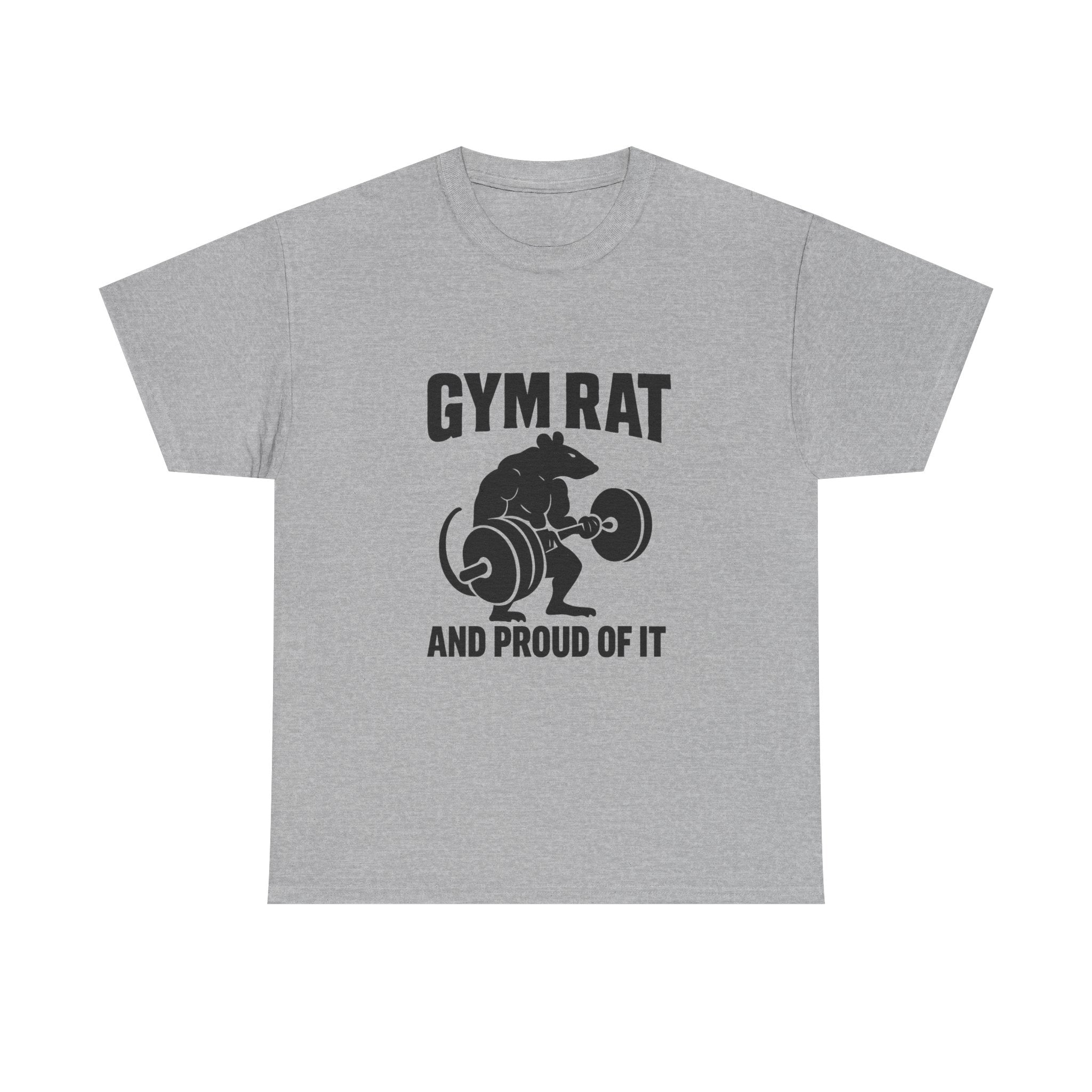 Gym Rat And Proud Of It Fitness T-Shirt | Unique Gift | Graphic Tee