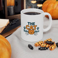 The Cat Is The Boss Here Coffee Mug | Funny Cat Owner Gift | Ceramic Mug