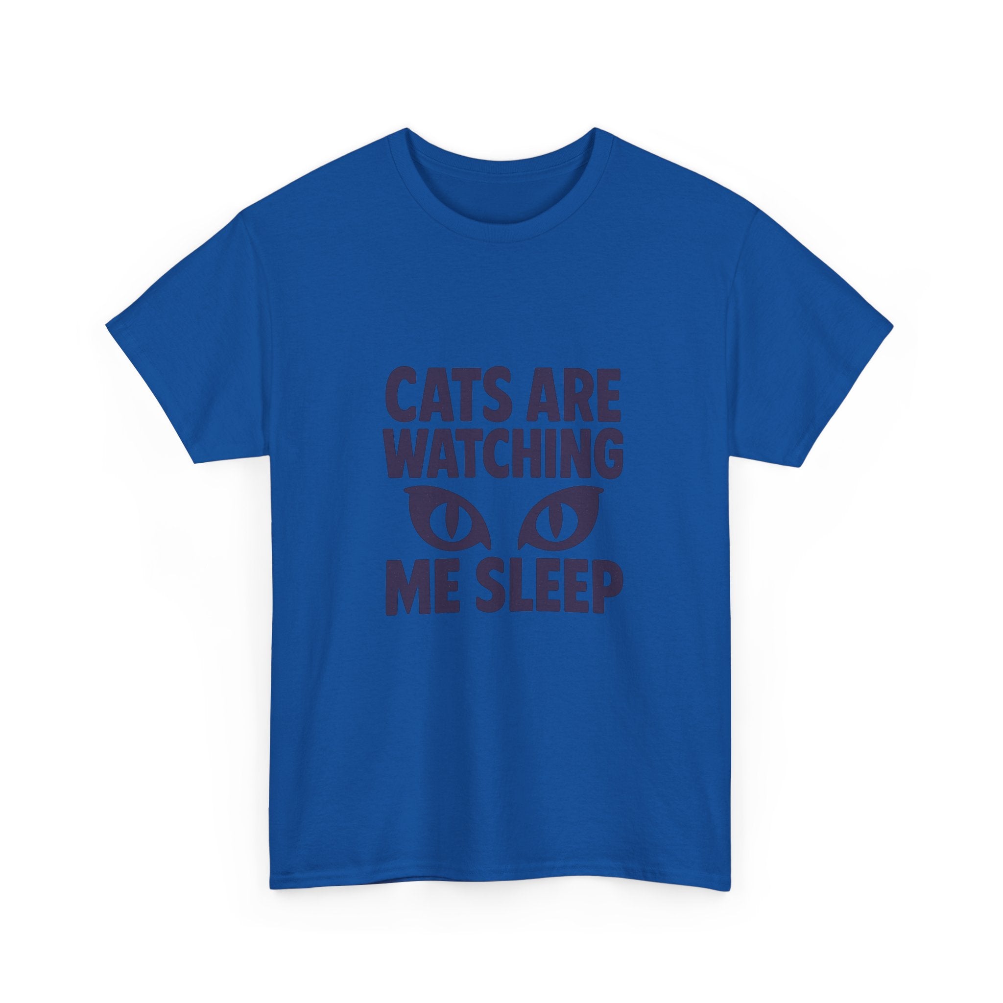 Dog Person Cats Are Watching Me Sleep T-Shirt | Cat Lover Gift | Graphic Tee
