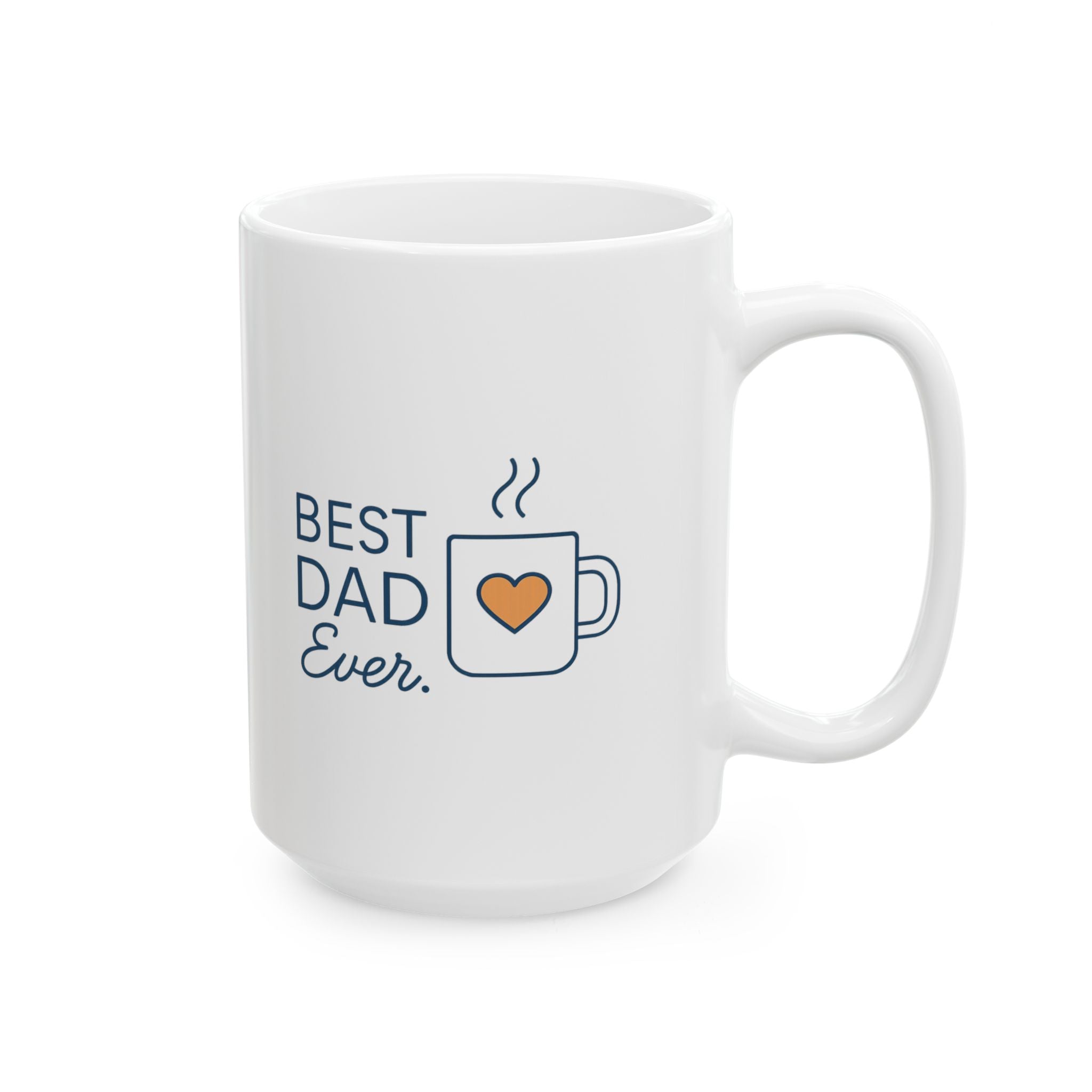 Best Dad Period End Of Discussion Coffee Mug | Funny Father Gift | Ceramic Mug