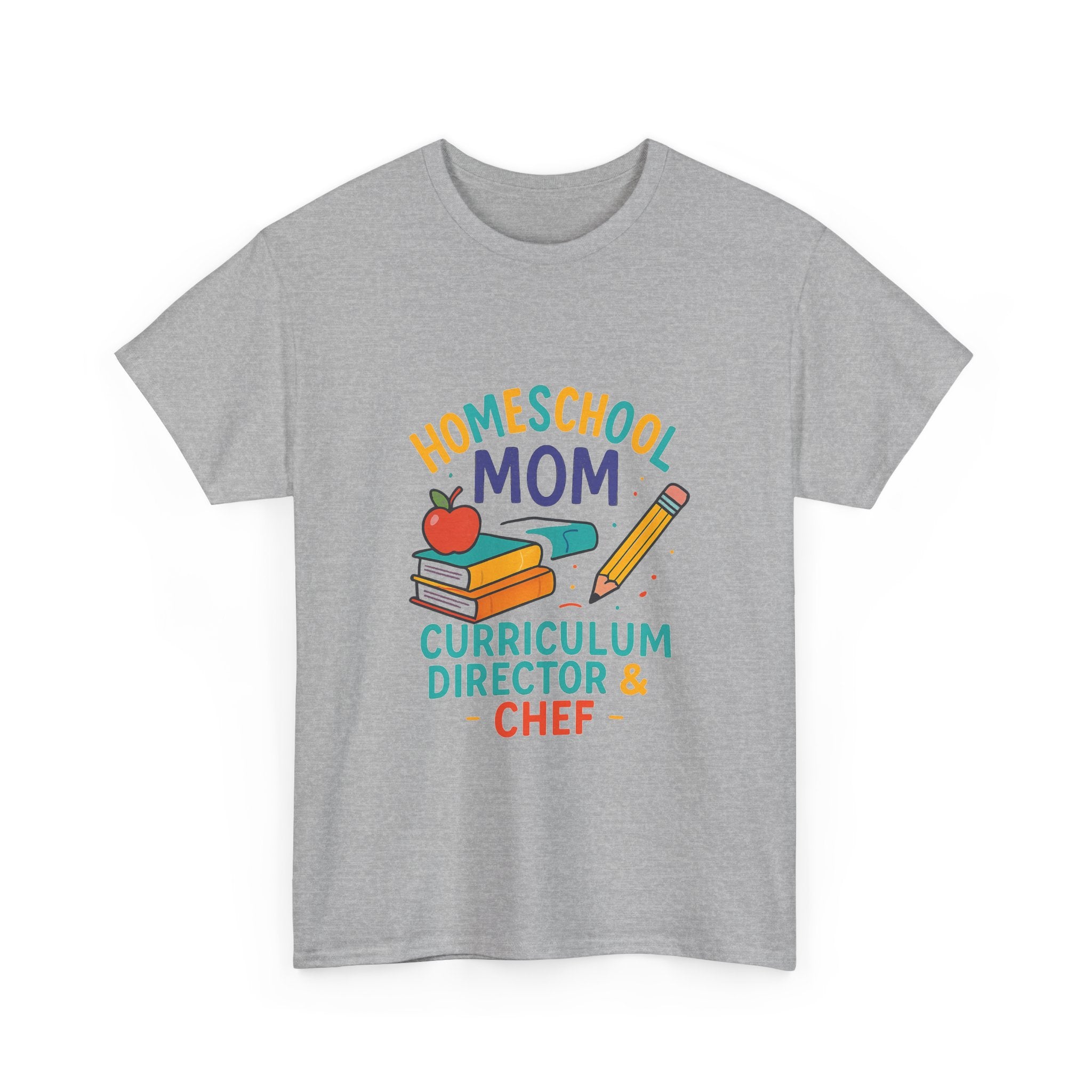 Homeschool Mom Curriculum Director And Chef T-Shirt