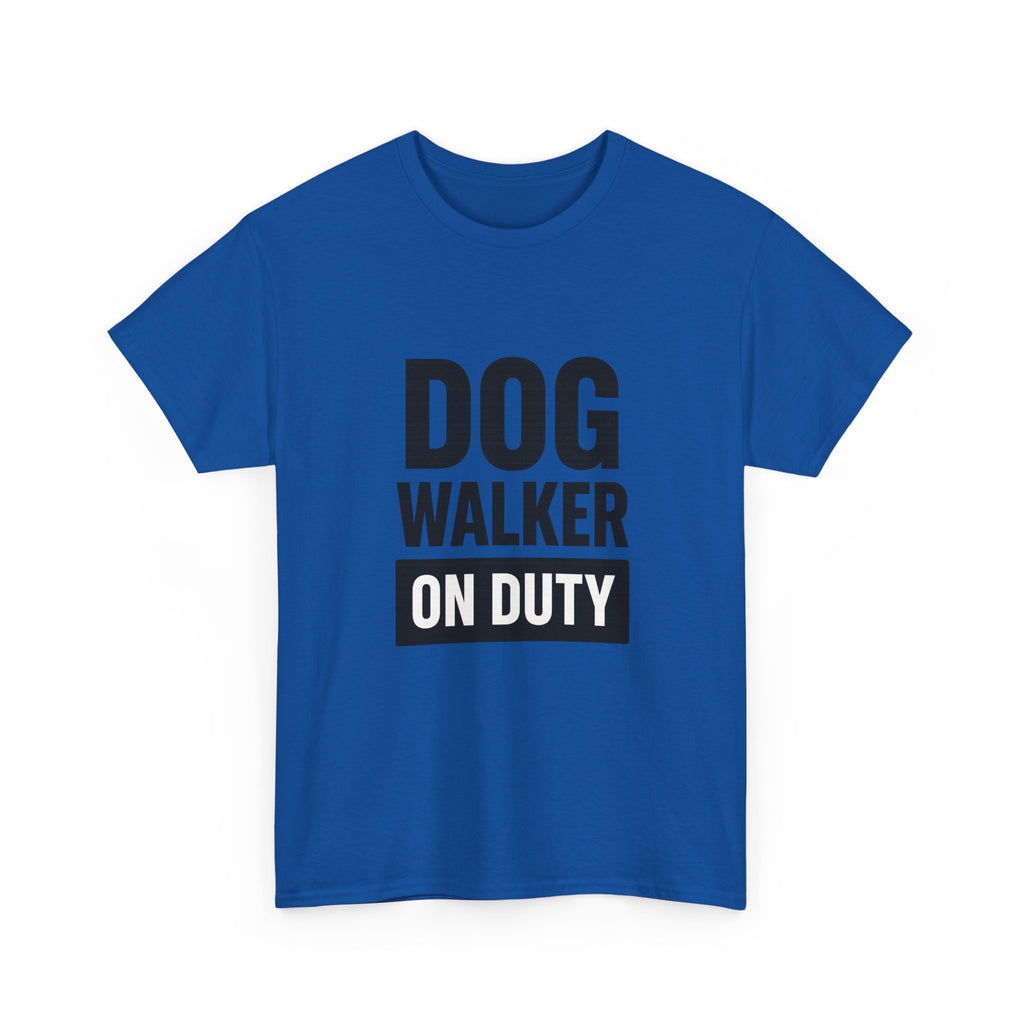 Rain Or Shine This Dog Gets Walked T-Shirt | Dedicated Dog Owner | Graphic Tee